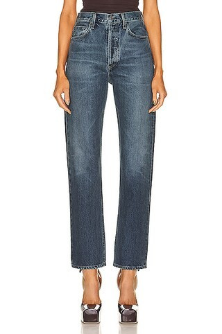 AGOLDE 90's Pinch Waist Jeans in Blue | FWRD 