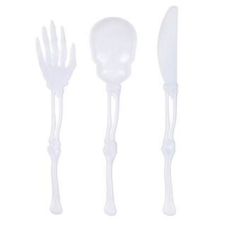 Halloween Bone Cutlery by Celebrate It®, 24ct. | Michaels Stores