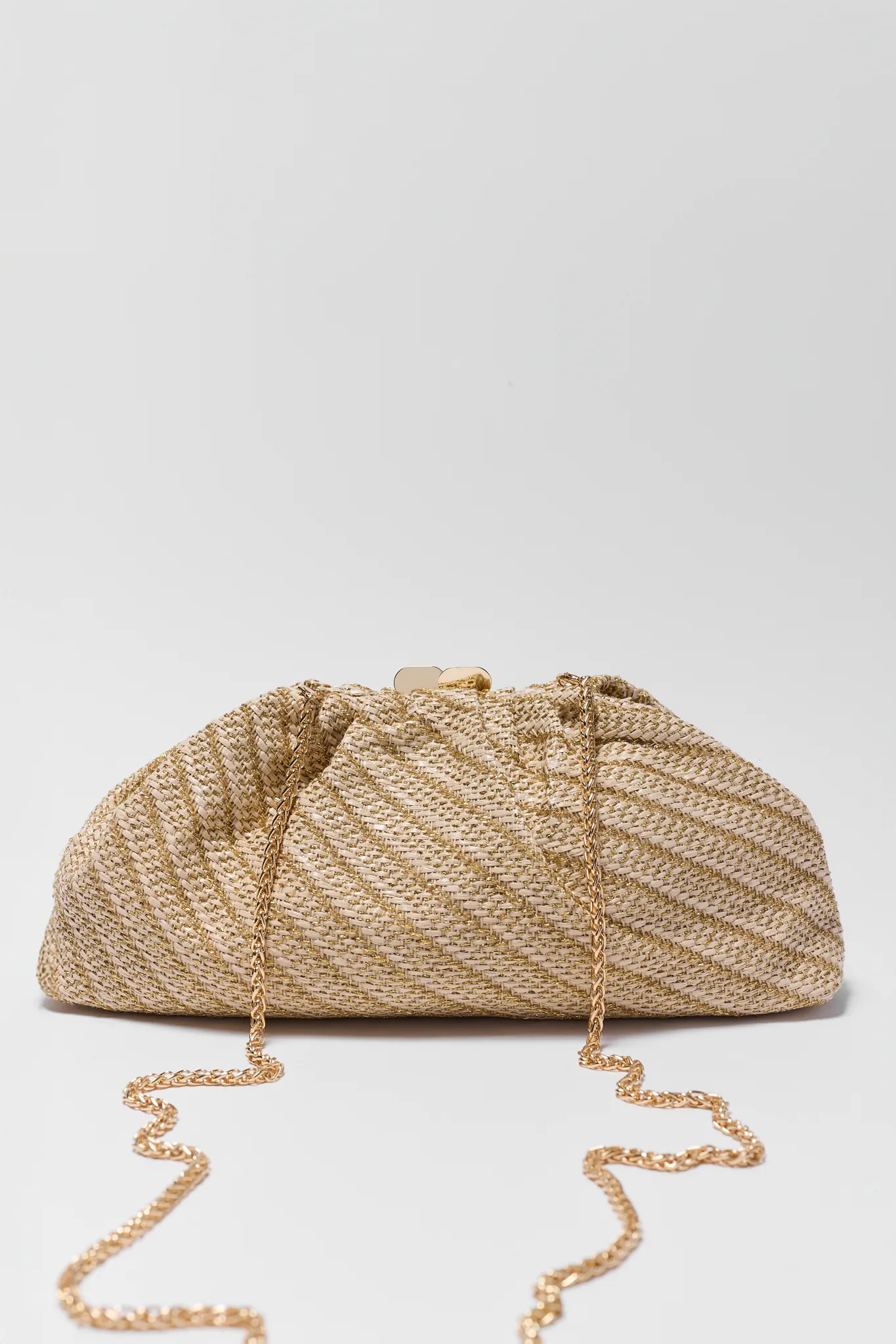 Bailey Tan Woven Bag | Avara
