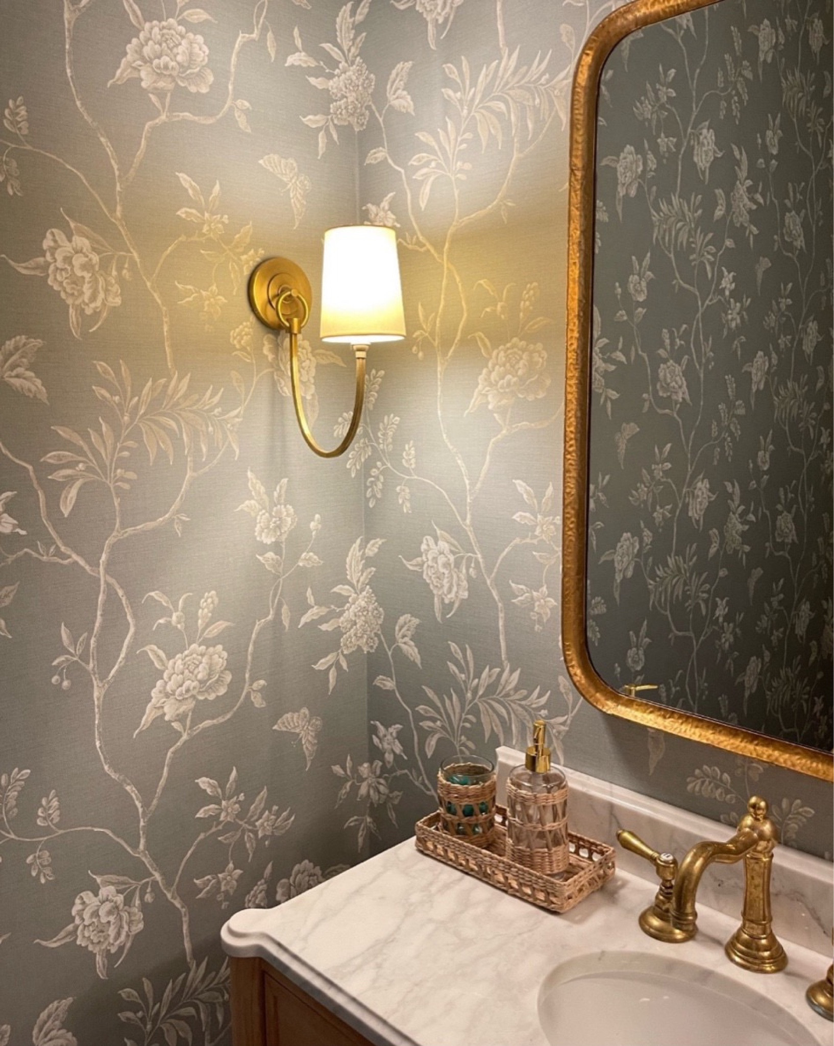 Our powder bathroom

#LTKhome