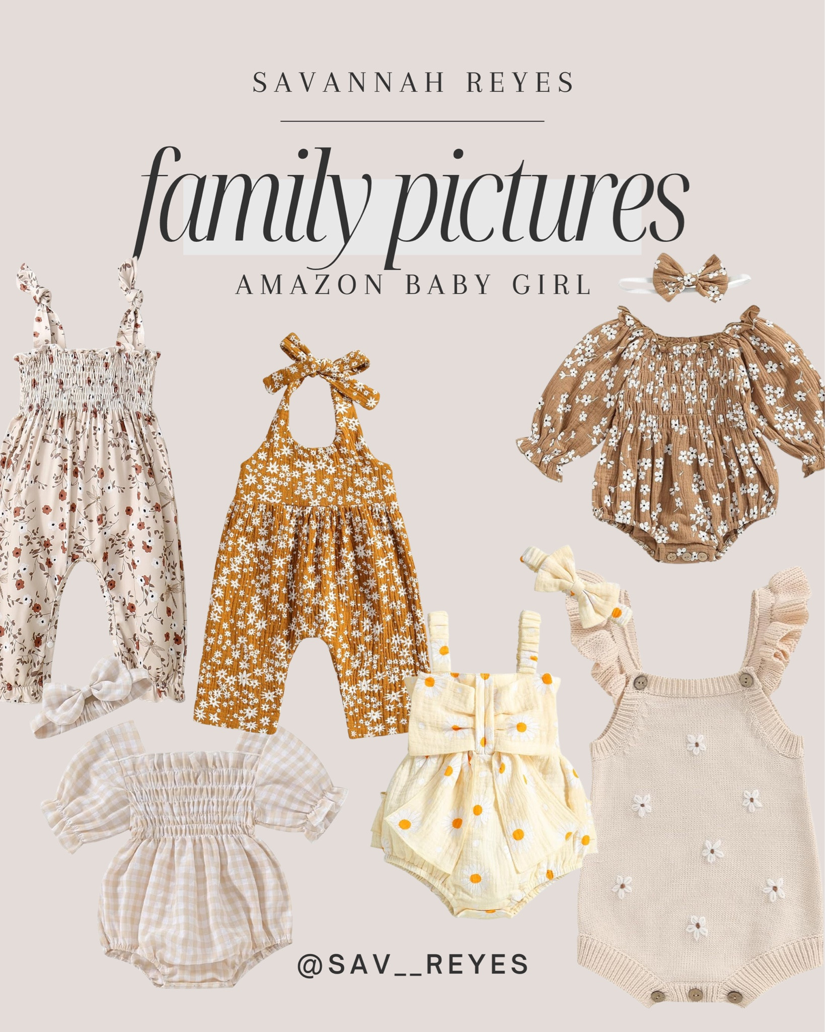 Baby girl spring outfits / Amazon baby girl outfits / family pictures baby girl / rompers for baby girl / cute outfits for baby

#LTKfamily #LTKbaby #LTKkids