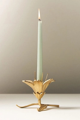 Metal Flower Candle Holder | Anthropologie (US)