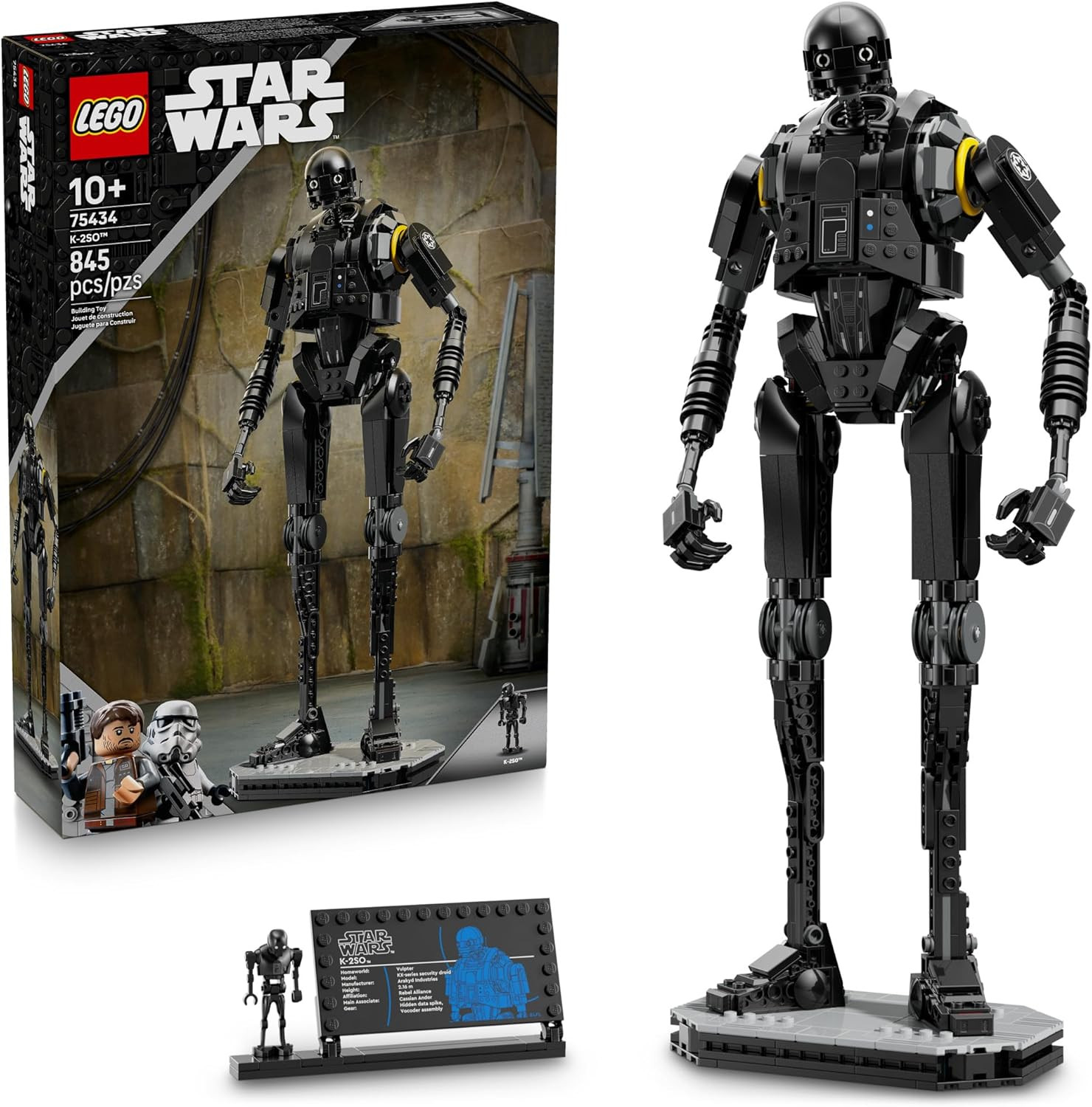 LEGO Star Wars: Andor K-2SO Security Droid - Building Toy for Kids, Ages 10+ - Makes a Great Gift... | Amazon (US)