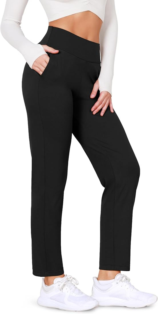 ODODOS Cloud Feeling Jogger Pants with Pockets for Women High Waist Sweatpants Casual Lounge Ankl... | Amazon (US)