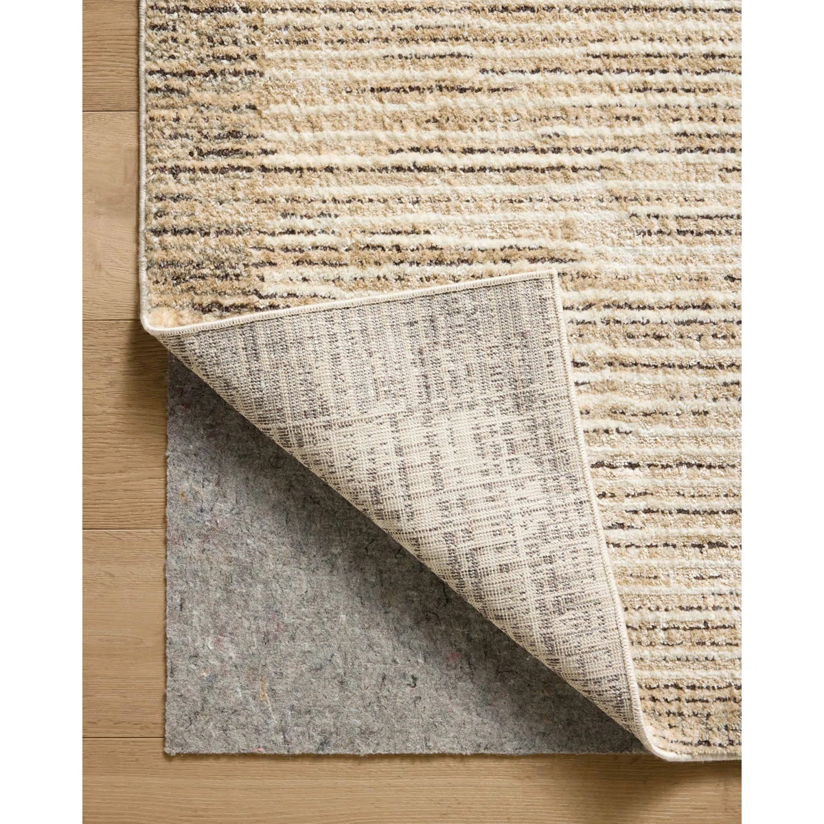 Jeremiah Brent x Loloi Bleecker Sand / Charcoal Area Rug | Wayfair North America