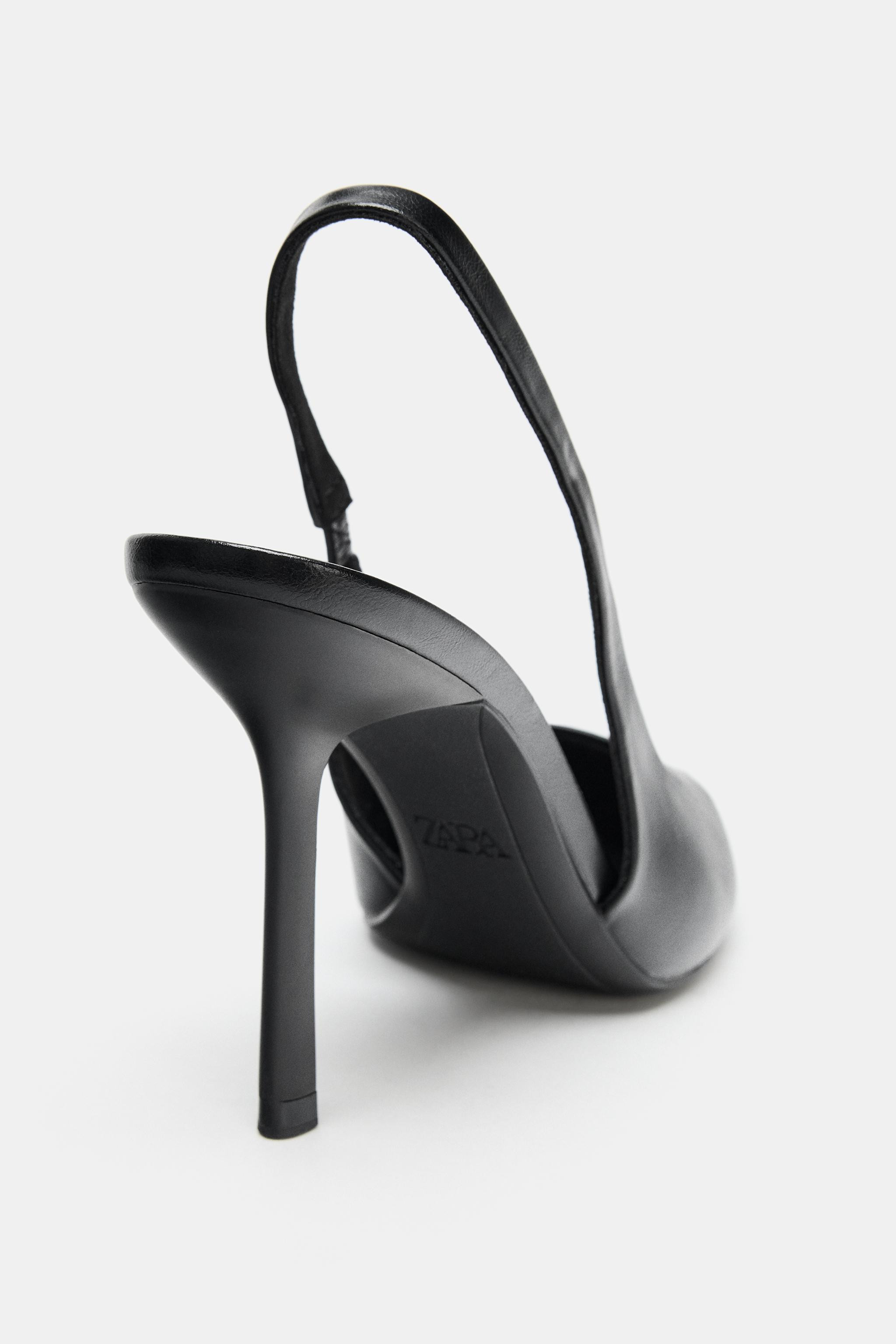 HIGH-HEEL SLINGBACK SHOES | Zara UK