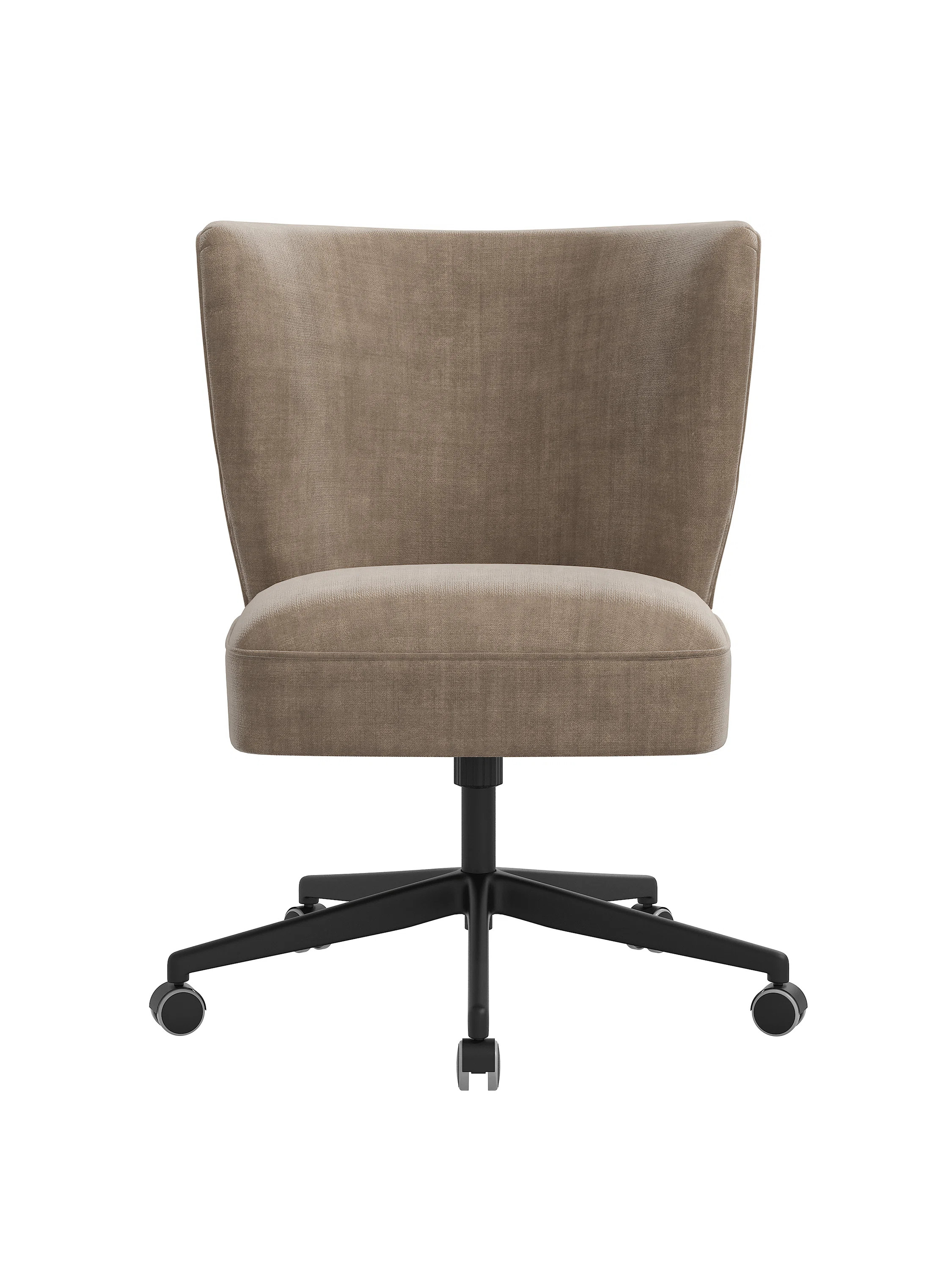 Red from Scalamandre Crafted by Cloth & Company Newton Office Chair in Solids | Wayfair North America