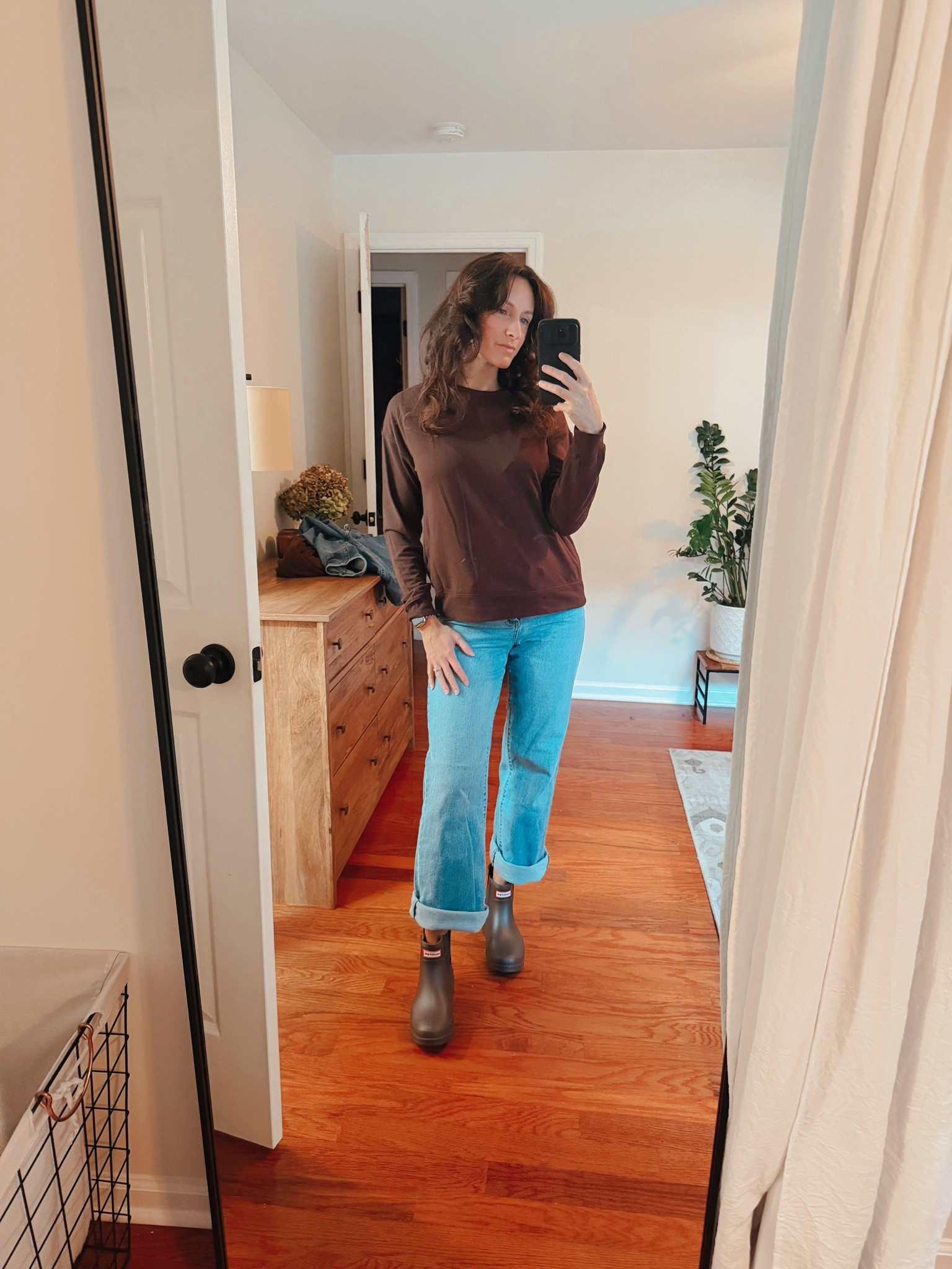 Hunter brown rain boots!
These look so cute styled with cuffed jeans!

#LTKootd #LTKgrwm #LTKmomlife