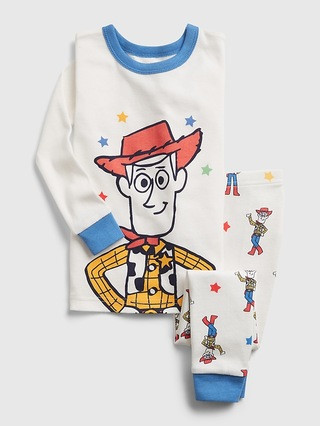 babyGap | Disney Pixar Toy Story Woody 100% Organic Cotton PJ Set | Gap (US)