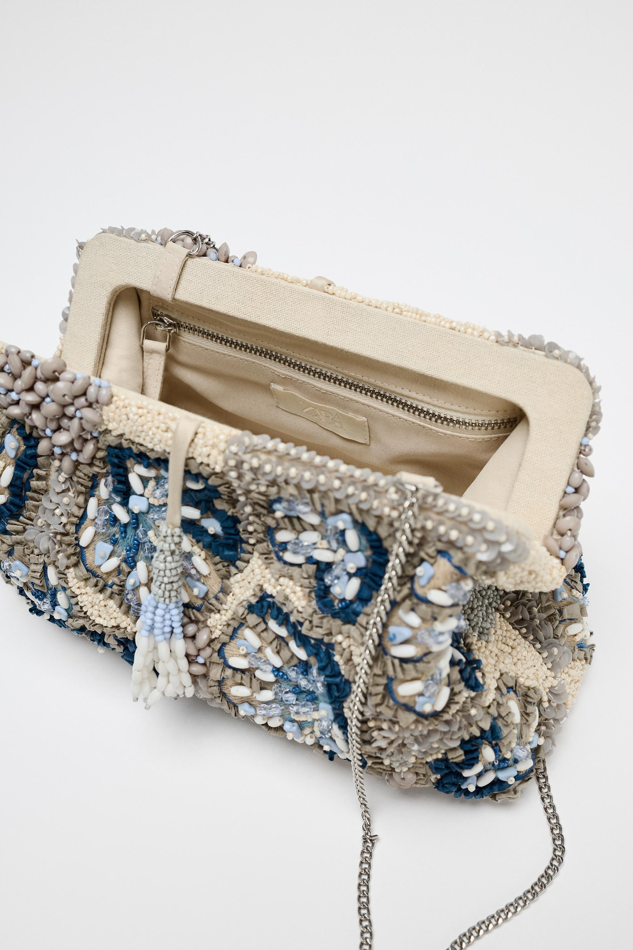 BEADED CLUTCH | Zara UK