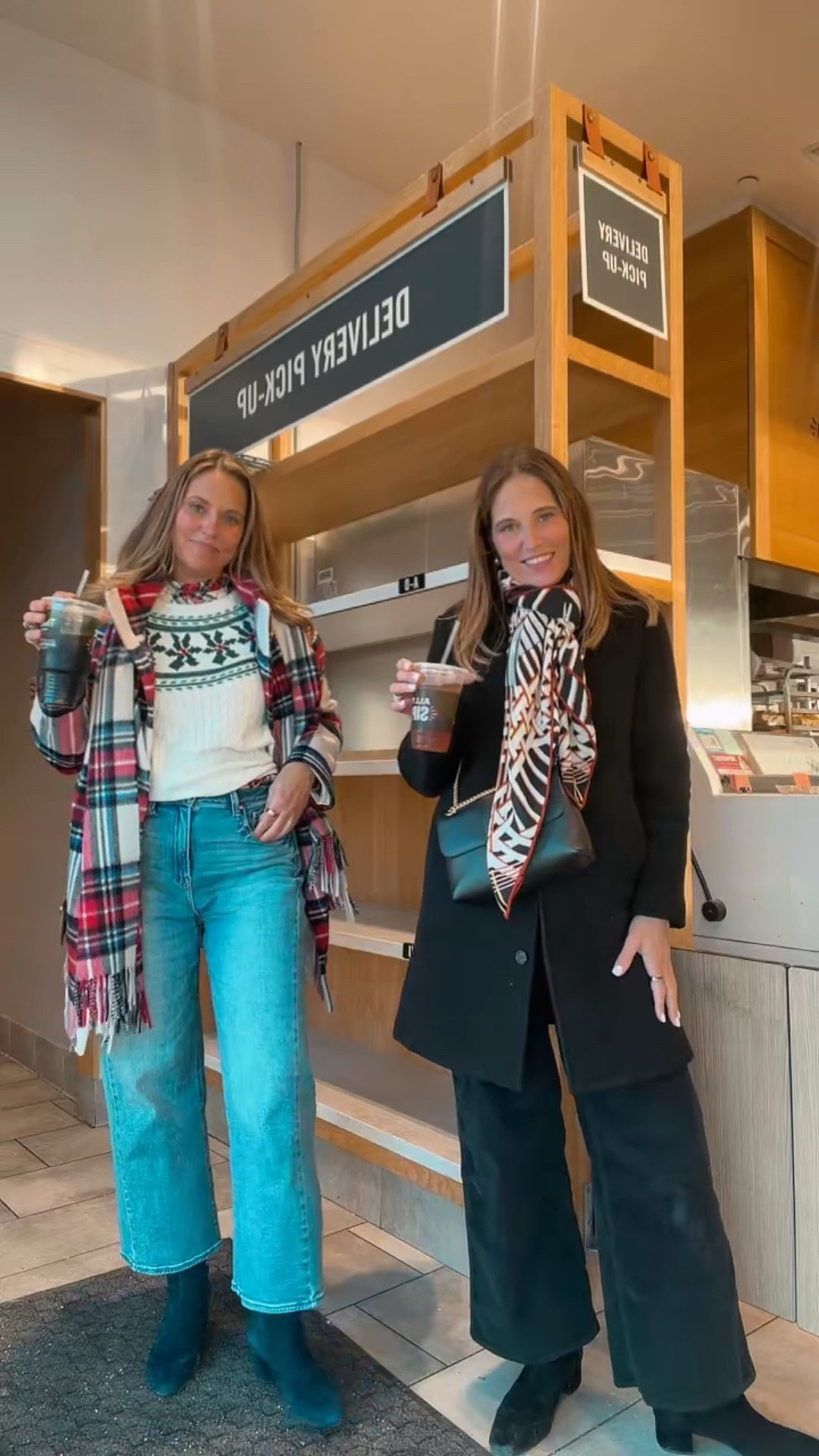 Self employed Christmas party @Panera!  Hahaha! 

#LTKOver40 #LTKHoliday #LTKootd