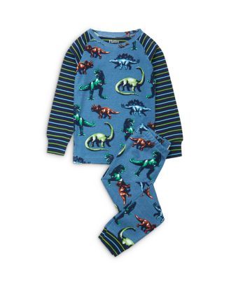 Boys' Dino Print Cotton Pajamas - Little Kid, Big Kid | Bloomingdale's (US)