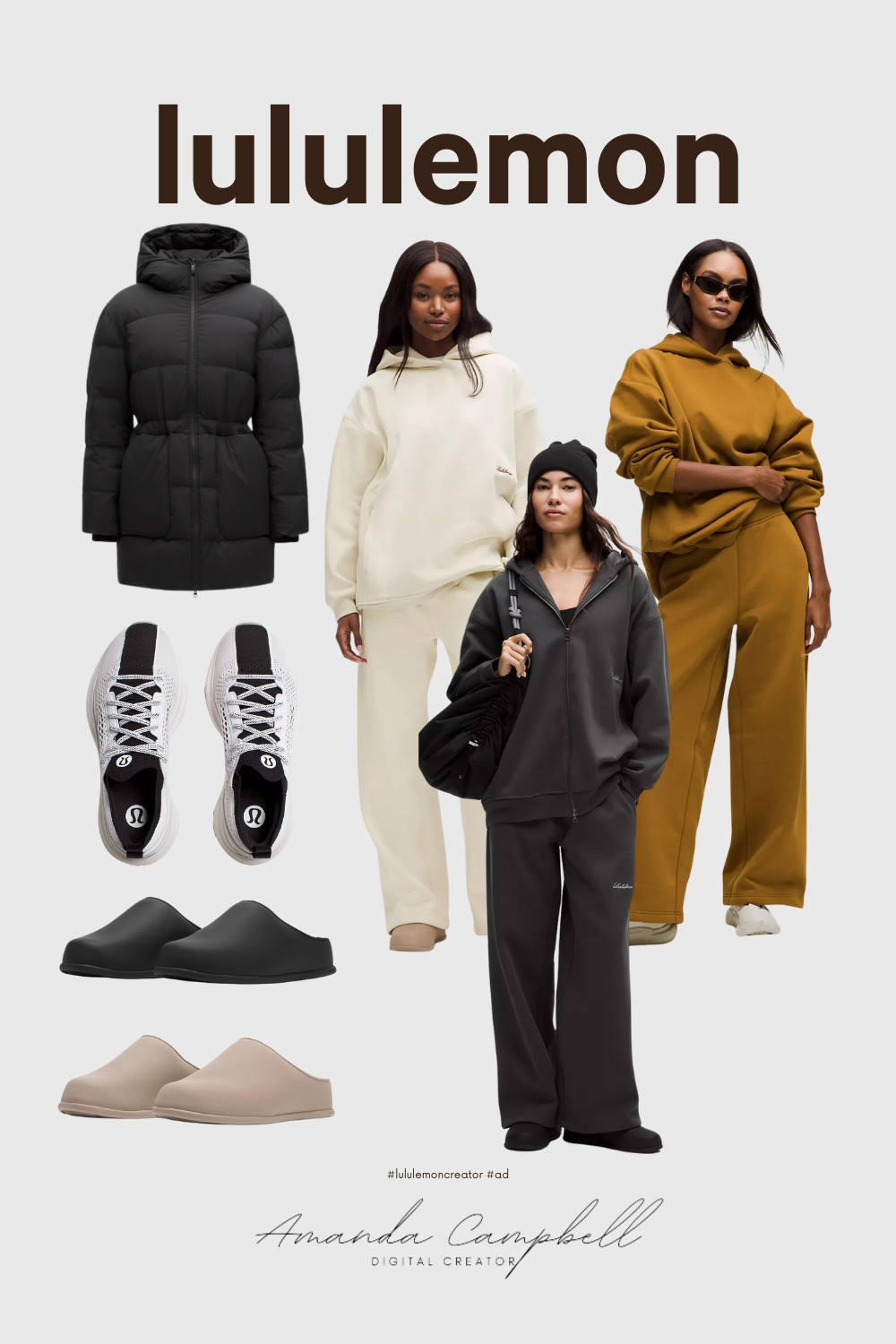 Fall uniform = secured 🍂
From oversized sweatsuits to the comfiest slides — this Lululemon lineup is all about laid-back luxury. Perfect for coffee runs, travel days, or just looking effortlessly put-together while staying cozy.

🖤 My picks:
– Scuba oversized sets (in Bone + Bronze Green)
– Wunder Puff long jacket (the perfect Calgary coat)
– Blissfeel running shoes
– Everywhere slides for that “I tried, but not too hard” look

Shop everything in my LTK

#lululemoncreator #ad #lululemonstyle #ltkitstyle #falloutfits #athleisure #canadianstyle #ltkfashion #ltkfall #cozyoutfits #lululemonhaul 

 