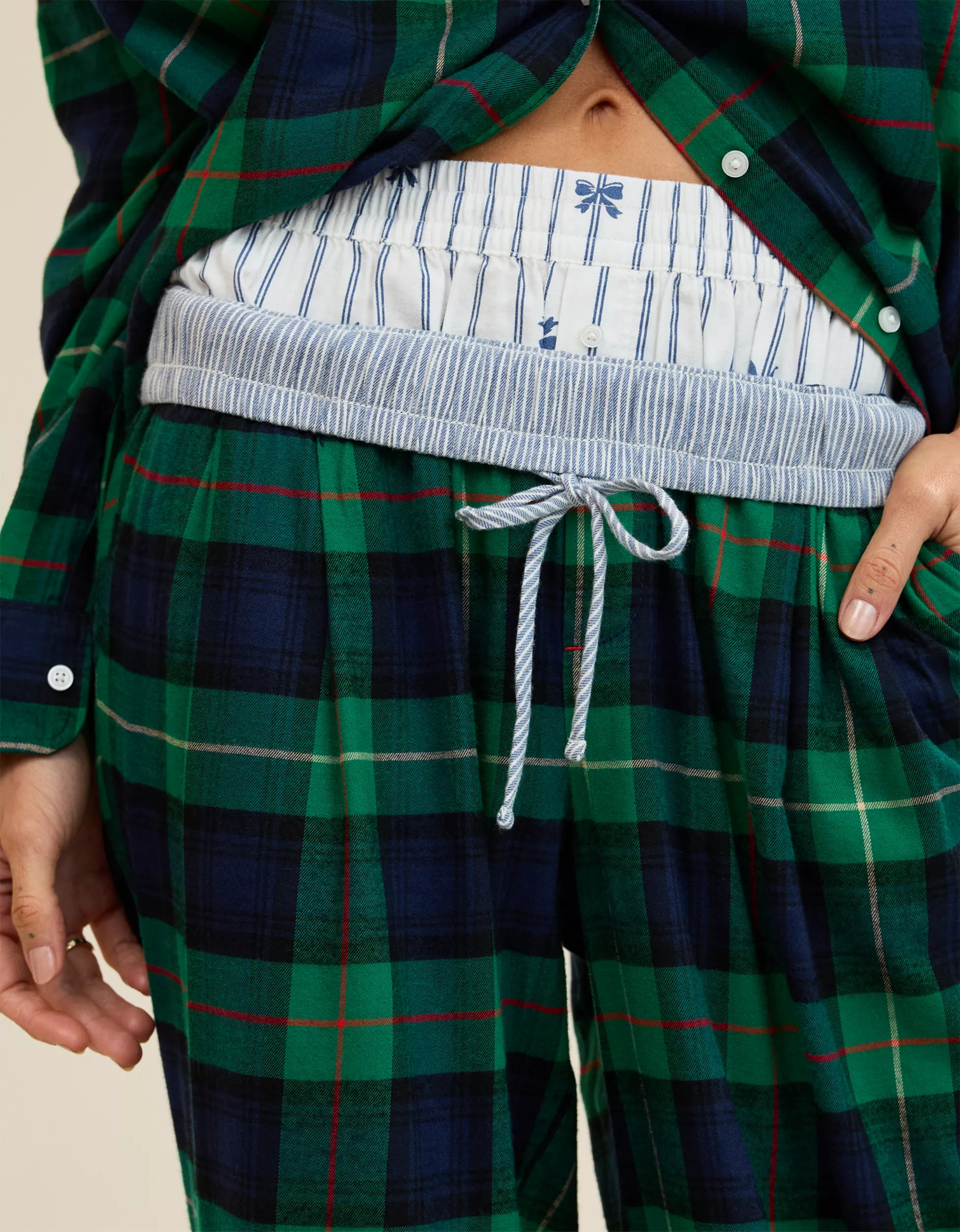 Aerie Street Flannel Trouser PJ | Aerie