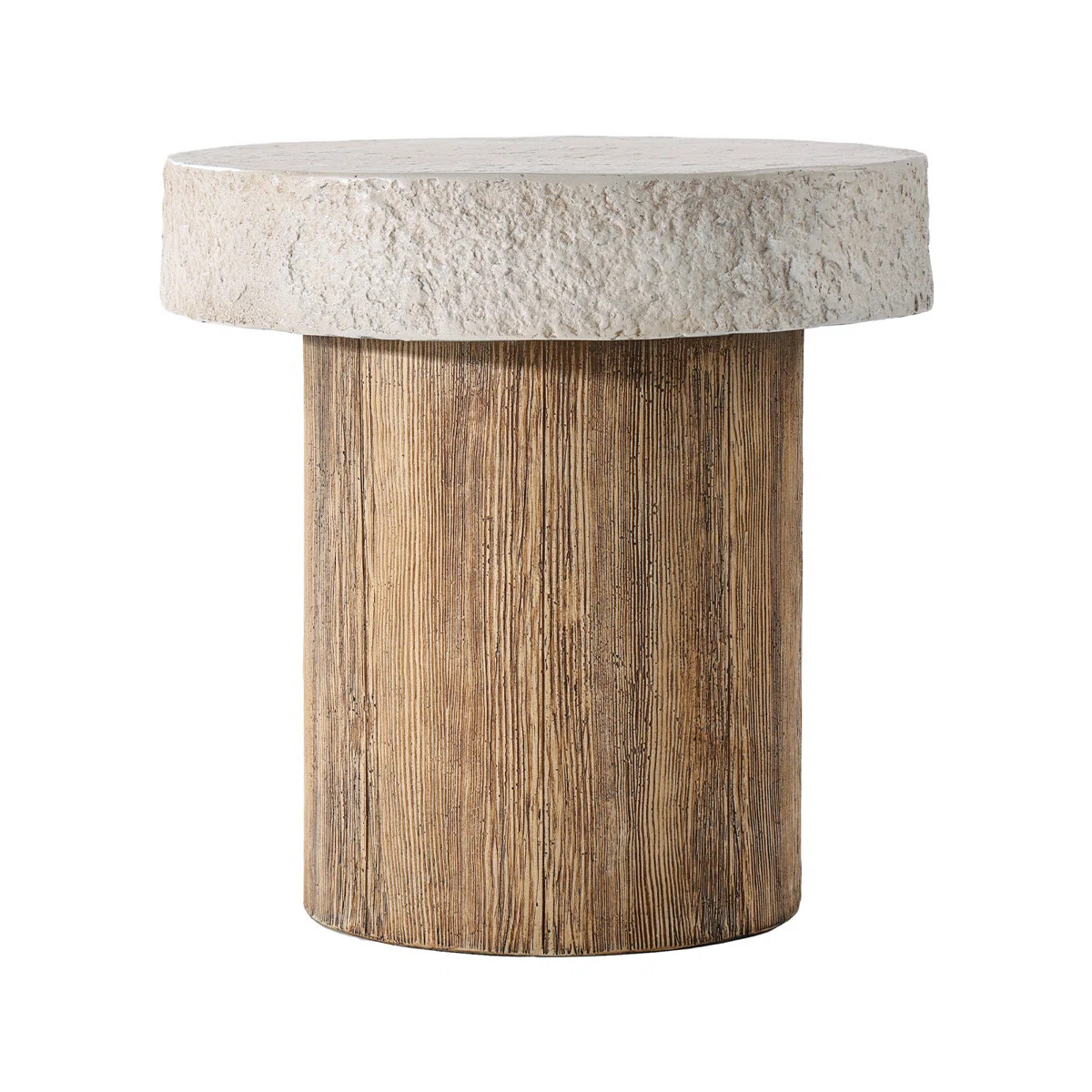 Chariese 19.7'' Outdoor Concrete Side Table | Wayfair North America