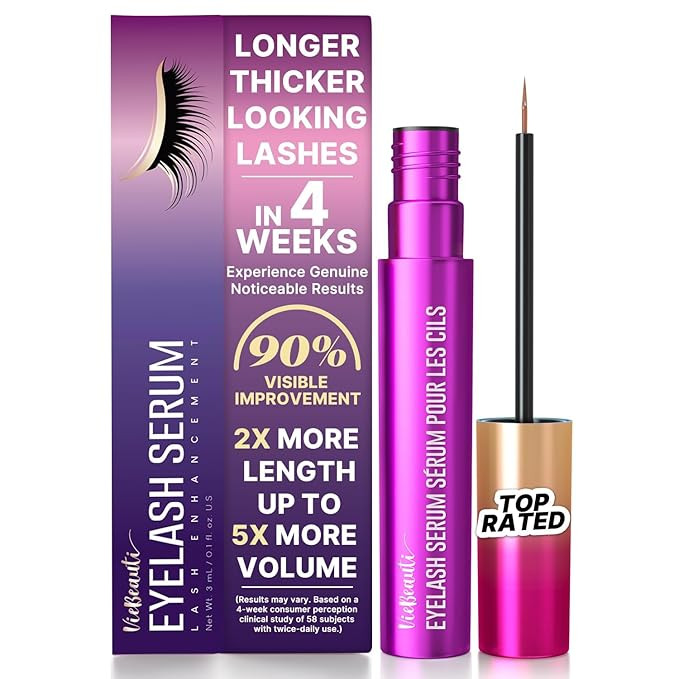 VieBeauti Lash Serum for Eyelash Growth: Eyelash Growth Serum with Advanced Formula to Boost Long... | Amazon (US)