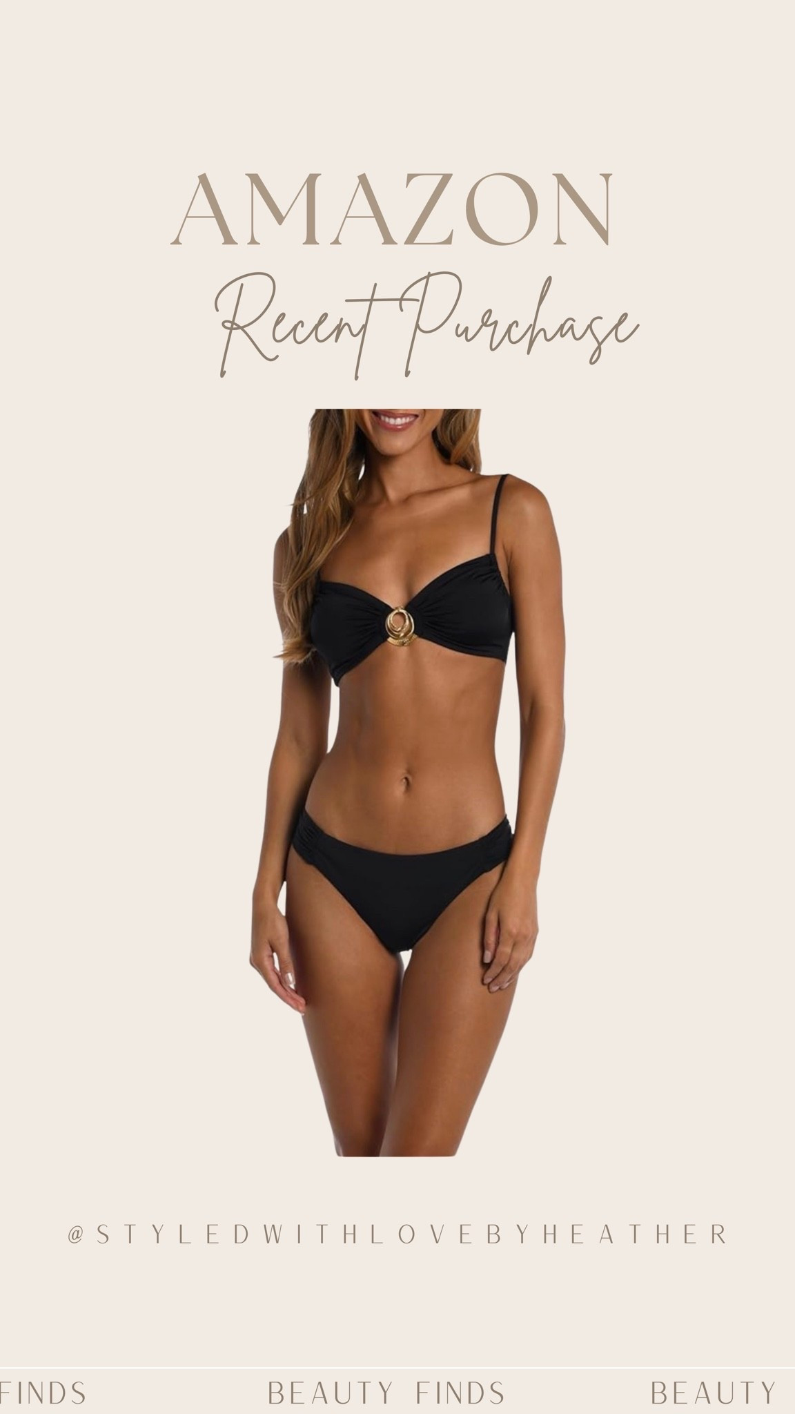 This black bikini is perfect for summer getaway, love the sleek look of it. Shop my recent purchase! 


 

 #LTKootd #LTKSwim #LTKTravel