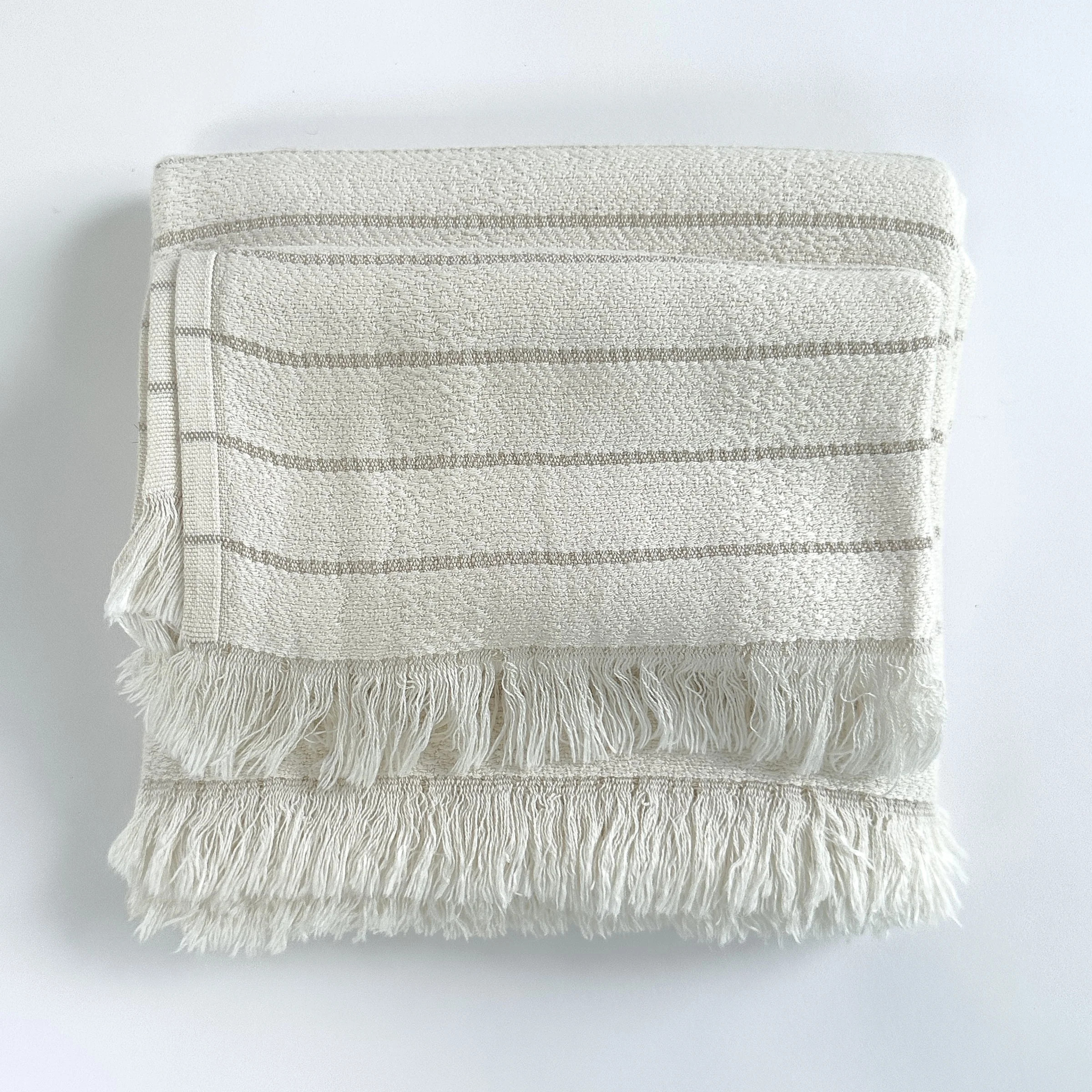 Deniz Bamboo-Cotton Turkish Towels | The Loomia