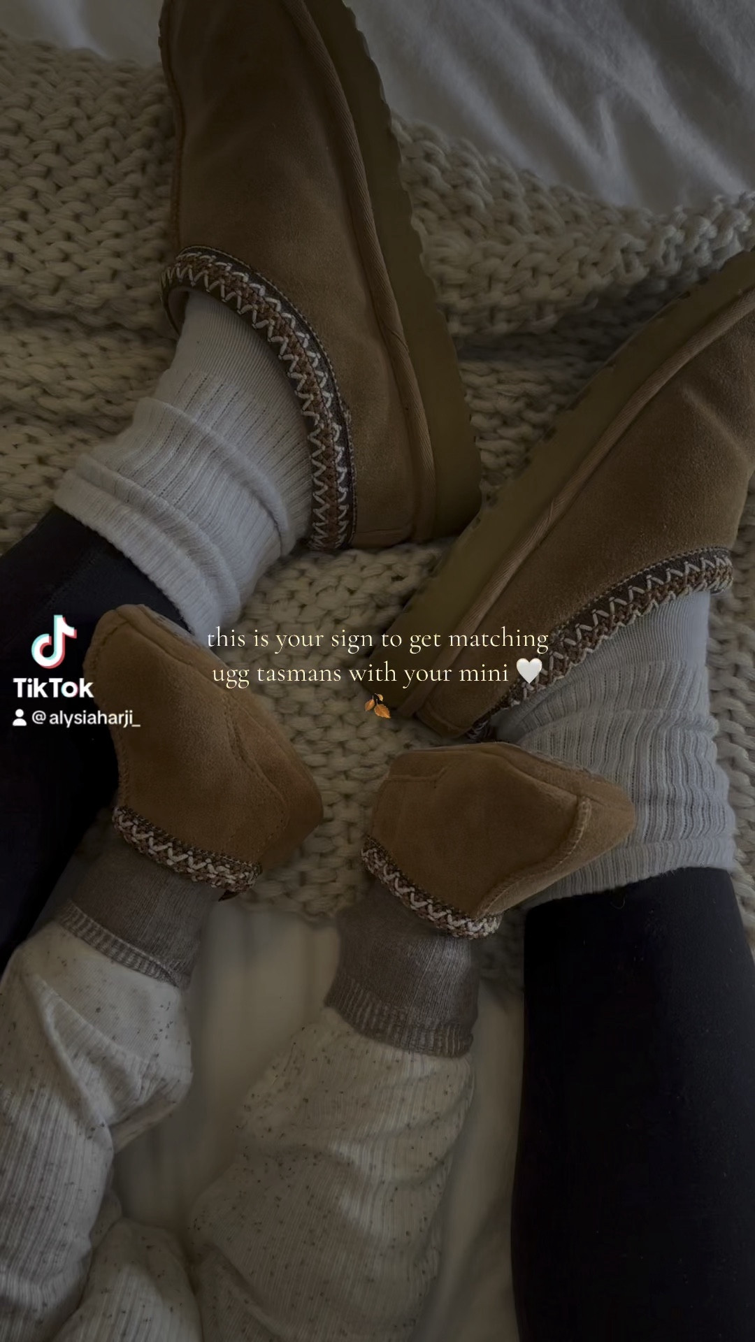 matching ugg tasmans for you and mini🤎 perfect for autumn!  socks from zara! 

mateo is wearing baby size 2 and is 11.5 months old! 

#LTKSeasonal #LTKfamily #LTKbaby