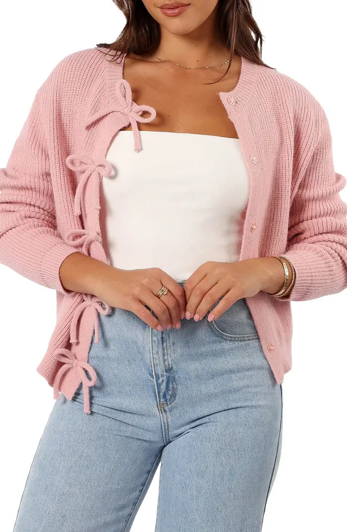 Petal & Pup Wilde Bow Front Cardigan | Nordstrom | Nordstrom