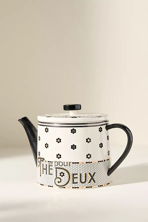 Bistro Tile Teapot | Anthropologie (US)