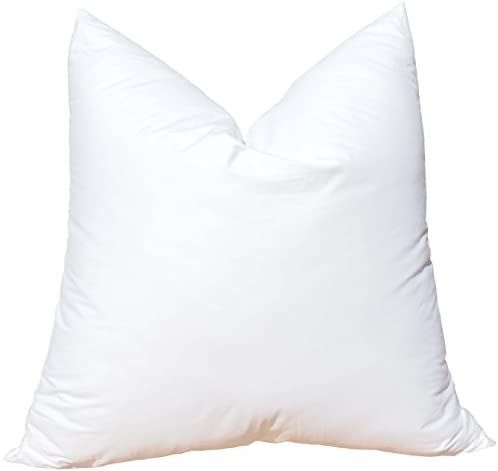 Pillowflex Synthetic Down Pillow Insert for Sham Aka Faux / Alternative (24 Inch by 24 Inch) | Amazon (US)