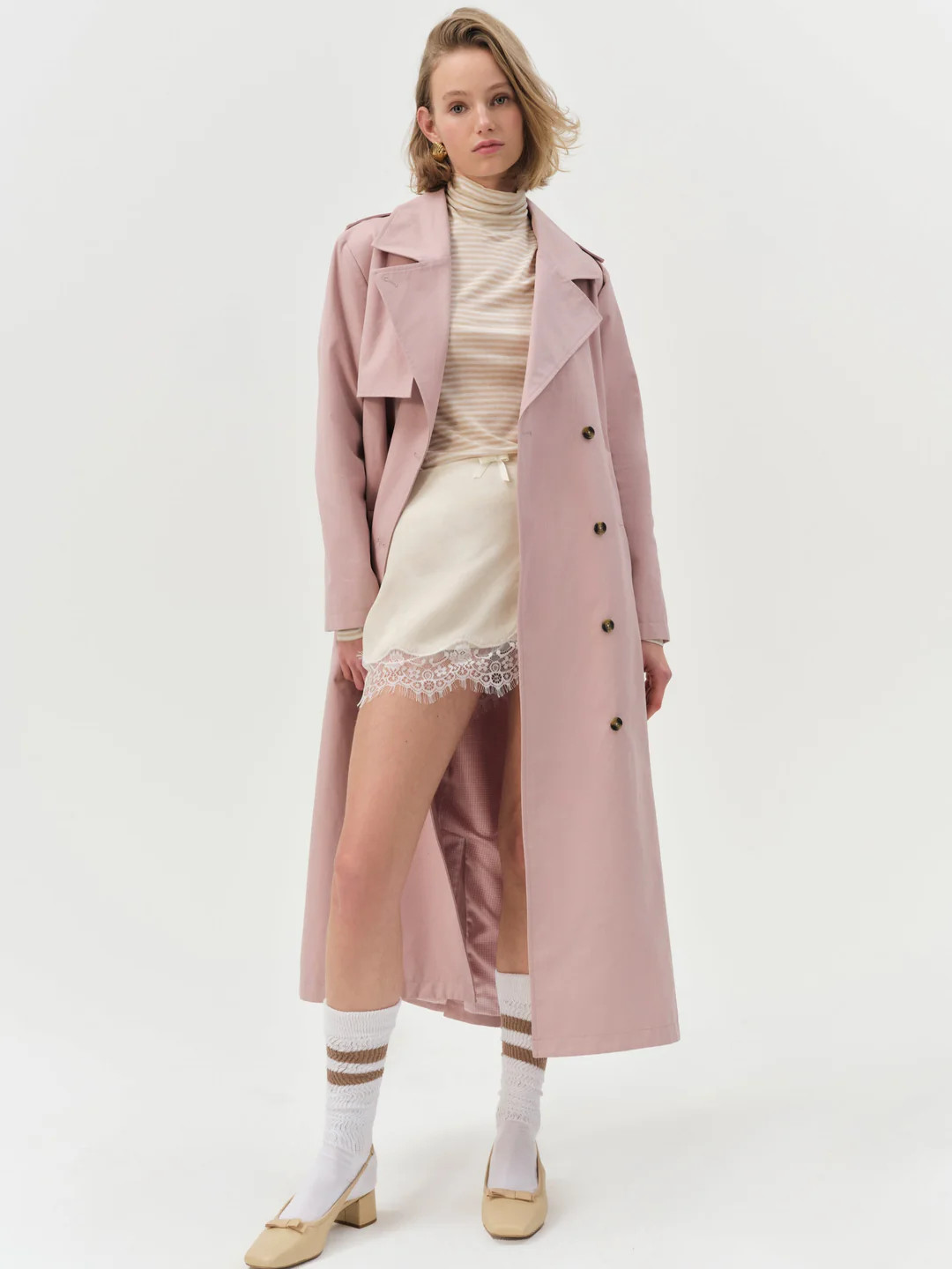 Reese Trench Coat | For Love & Lemons