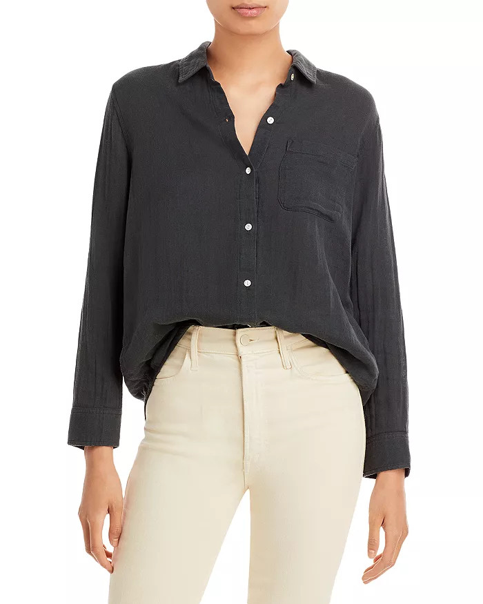 Ellis Long Sleeve Gauze Shirt | Bloomingdale's (US)