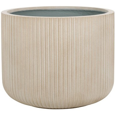 Lucca Large Planter Pot - Indoor/Outdoor - PAT1533 - Beige - Safavieh | Target