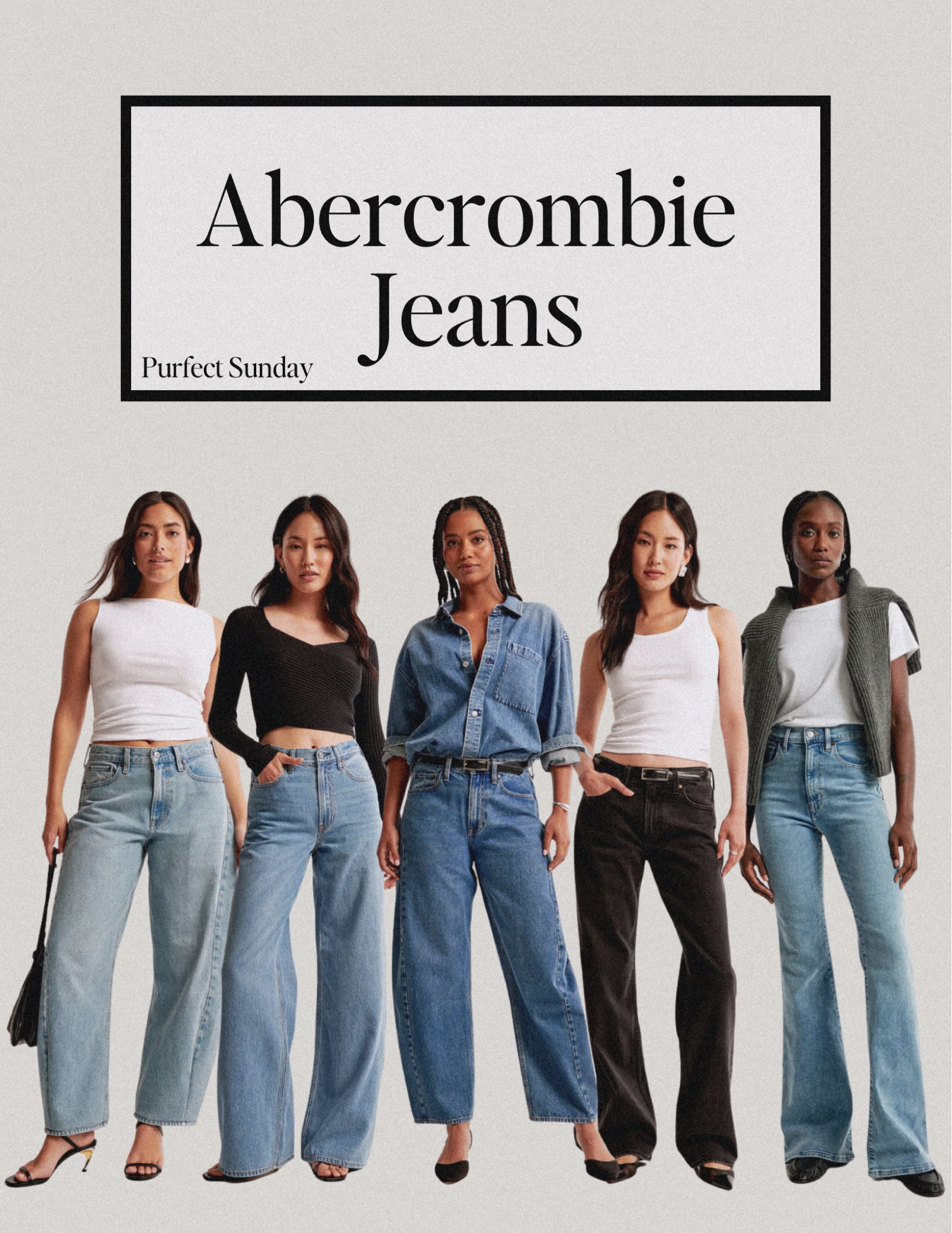 Abercrombie has some great jeans this season. 

Fall, fashion, fall fashion, jeans, high waisted jeans, wide leg jeans, bootcut jeans, black jeans, barrel jeans  

#LTKFindsUnder100 #LTKStyleTip #LTKSaleAlert