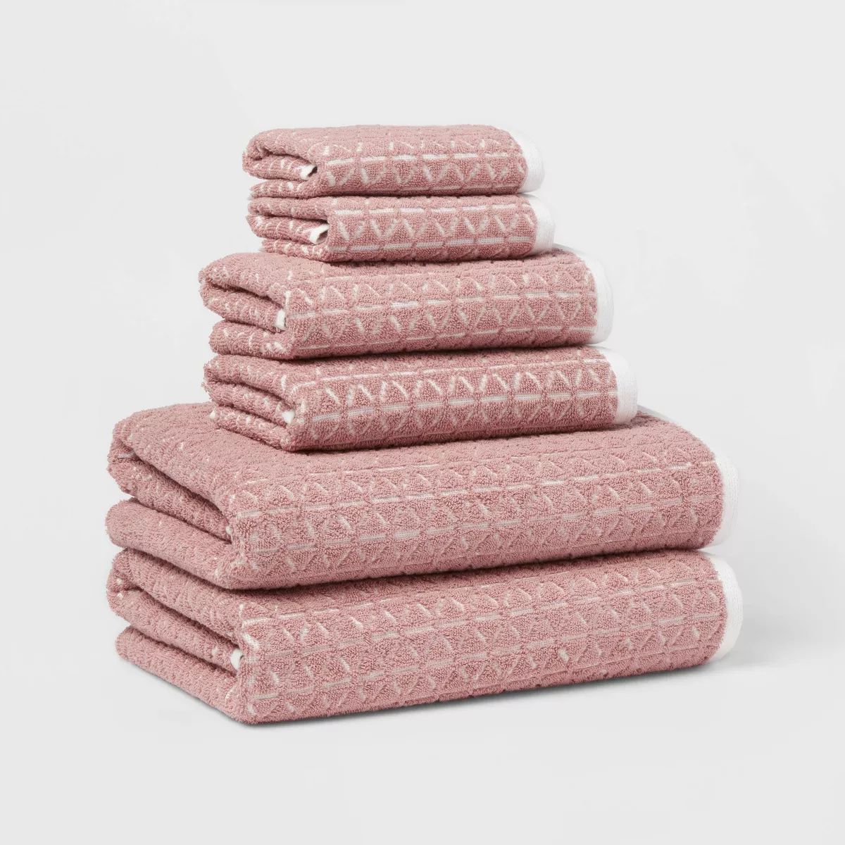 6pc Boho Bath Towels and Washcloths Set - Threshold™ | Target