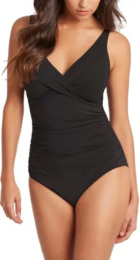 Cross Front One-Piece Swimsuit | Nordstrom