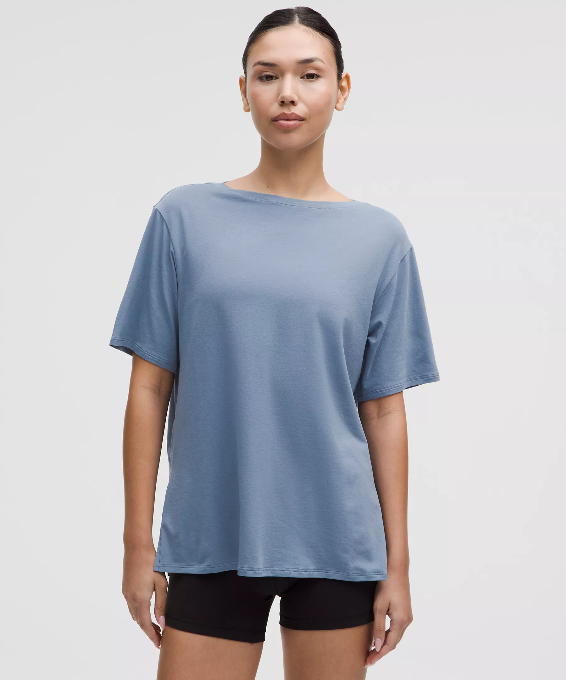 Relaxed-Fit Boatneck T-Shirt | Women's Short Sleeve Shirts & Tee's | lululemon | Lululemon (US)