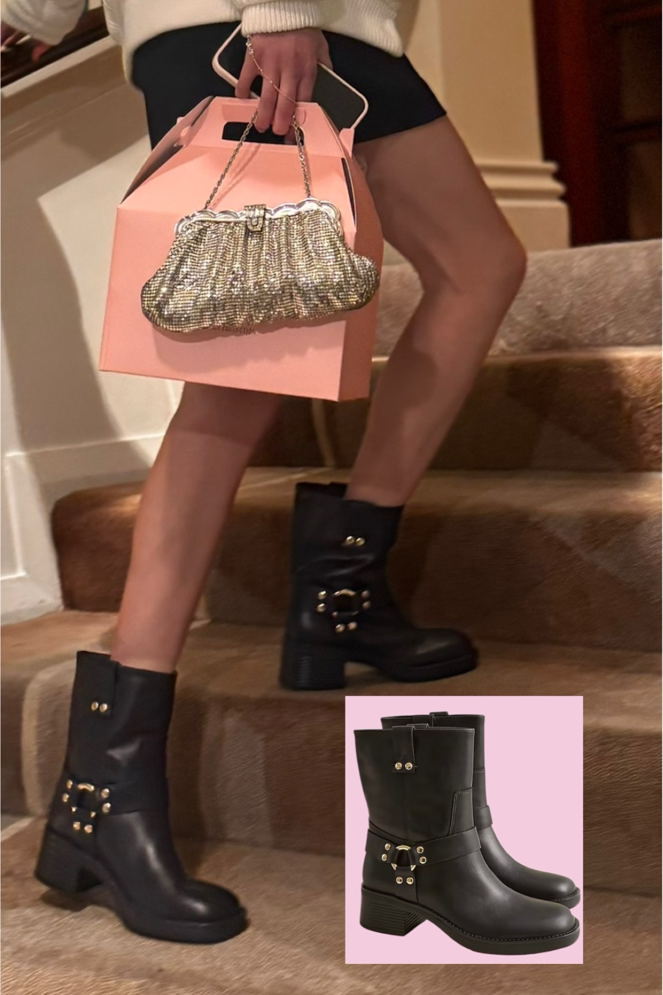 My daughter …too cute for school in  Moto Boot 

#LTKShoeCrush #LTKSeasonal #LTKSaleAlert