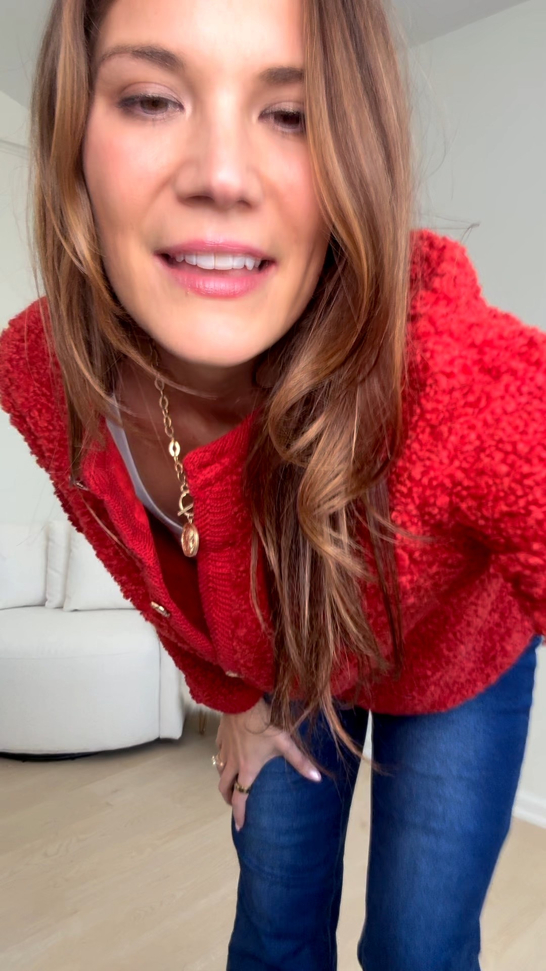 Cutest little cardigan ever. This red is perfect for Christmas and the Sherpa is so soft. Faux suede inside so it’s warm enough to wear as a jacket too! Great sleeve length and I am wearing a size large. 

Amazon finds, Amazon fashion, Tall girl style, Holiday style, Cardigan, Outfit inspo, Style, Casual Style, Stang and co

#LTKHoliday #LTKTall #LTKSeasonal