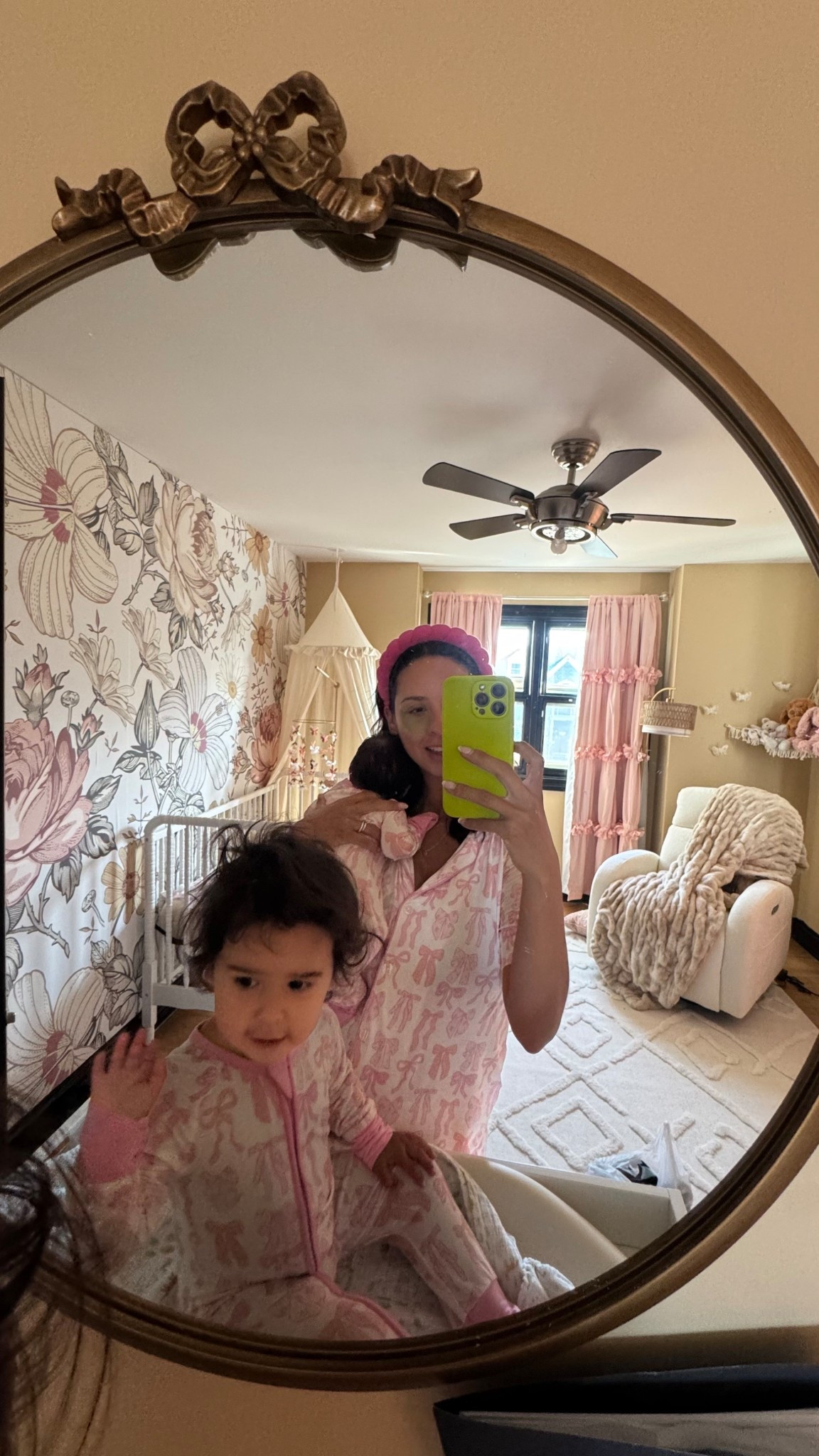 Matching pjs with my girls! #familymatchingpjs #mommyandme #matchingpjs 

#LTKKids #LTKFamily #LTKBaby