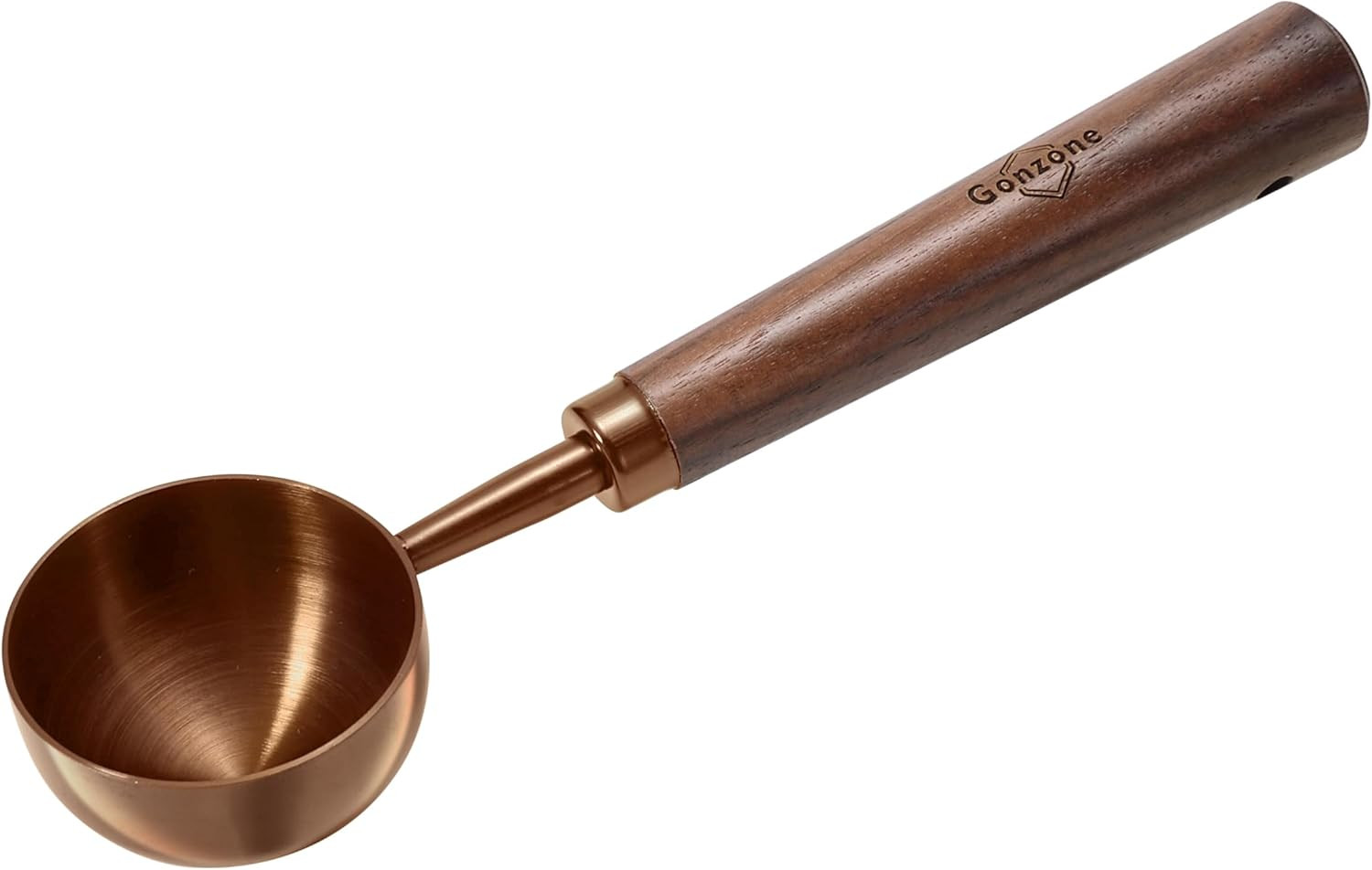 Vintage Coffee Measuring Spoon - 304 Stainless Steel, Coffee Scoop，10g Capacity, Walnut Handle ... | Amazon (US)