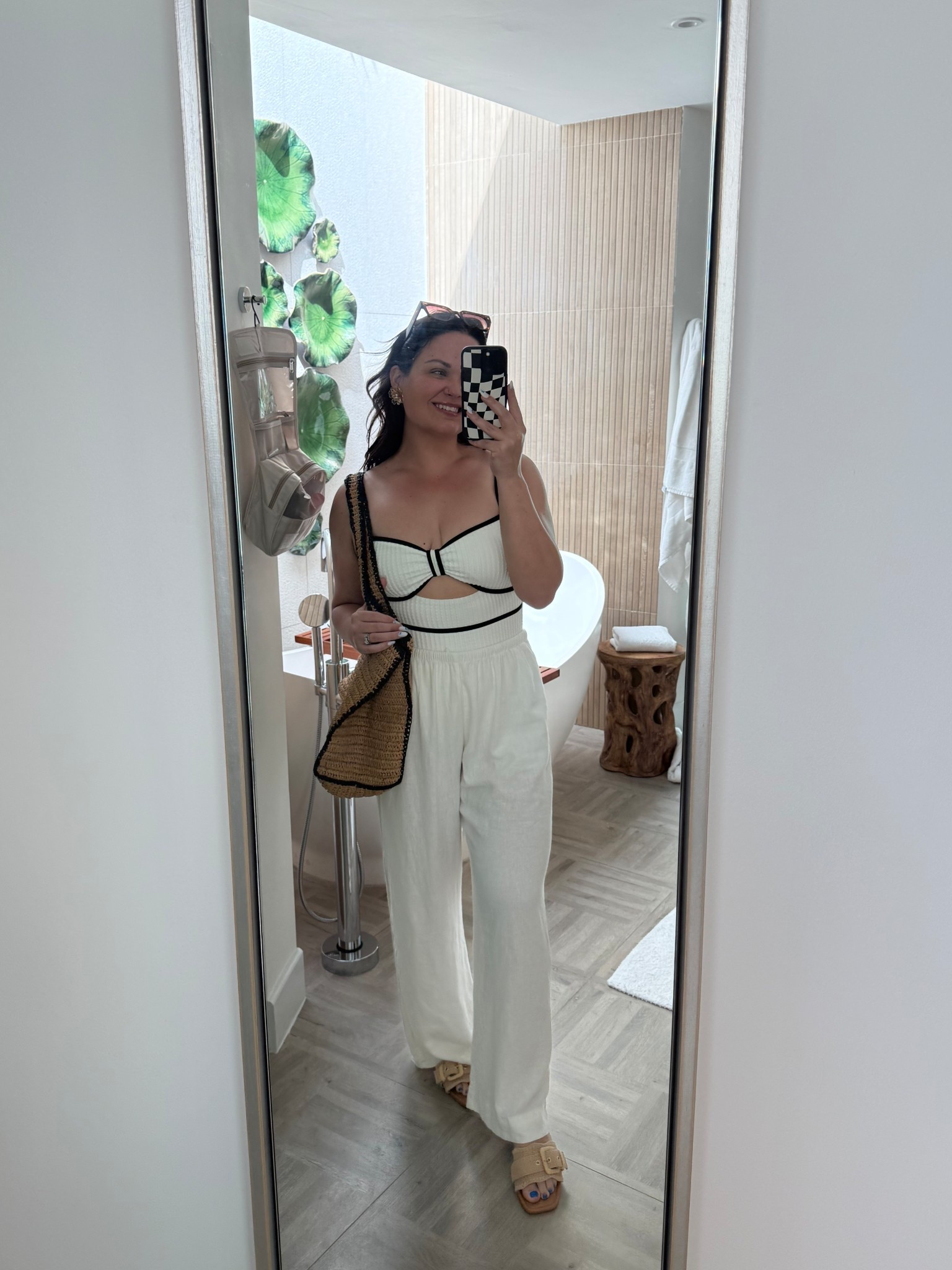 Jamaica day 2 outfit 😍 wearing a medium in the pants & a large in the swim!

#LTKWatchNow #LTKSwim #LTKSpringSale