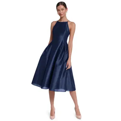 Spaghetti Strap Fit & Flare Midi Dress | Nordstrom