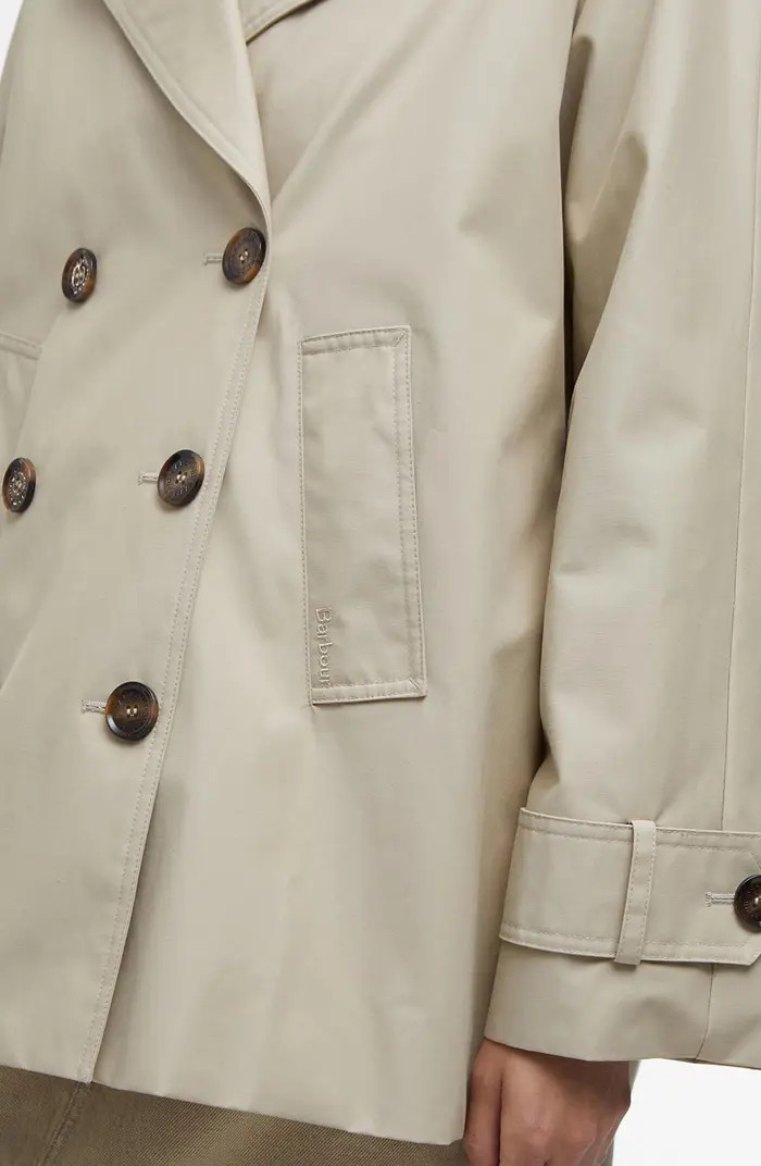 Barbour Maisy Showerproof Double Breasted Jacket | Nordstrom | Nordstrom