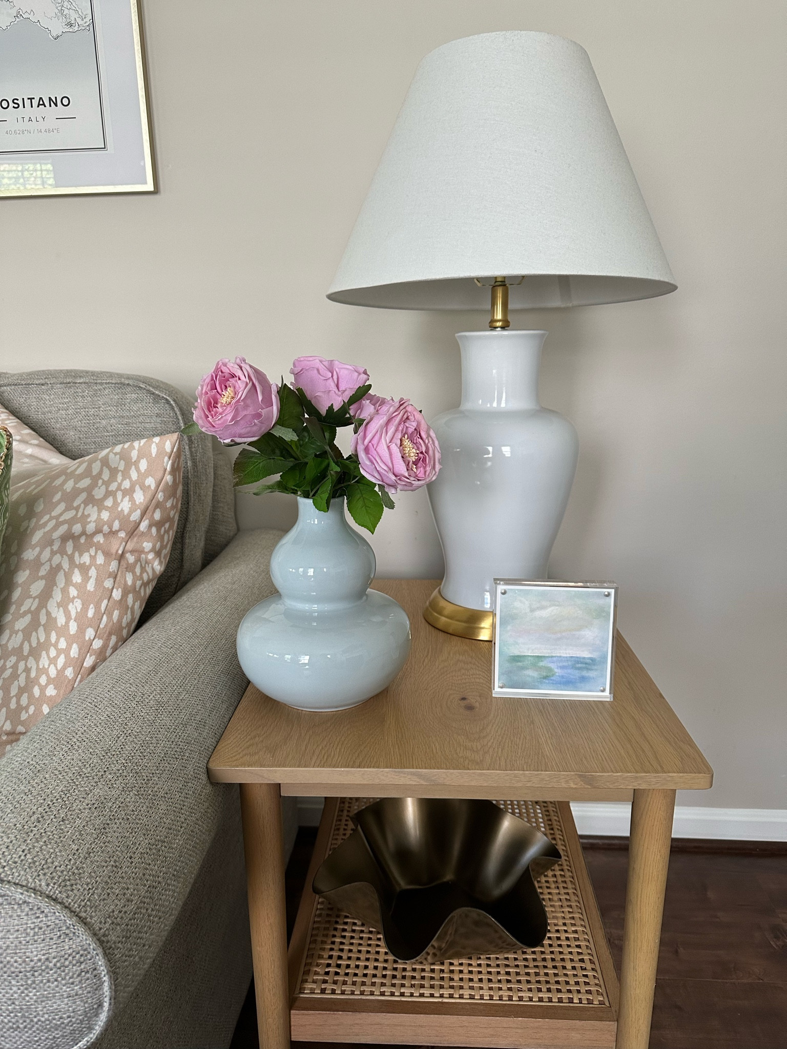 Lamp and gold wavy bowl on sale ✨ 

#LTKFindsUnder50 #LTKHome