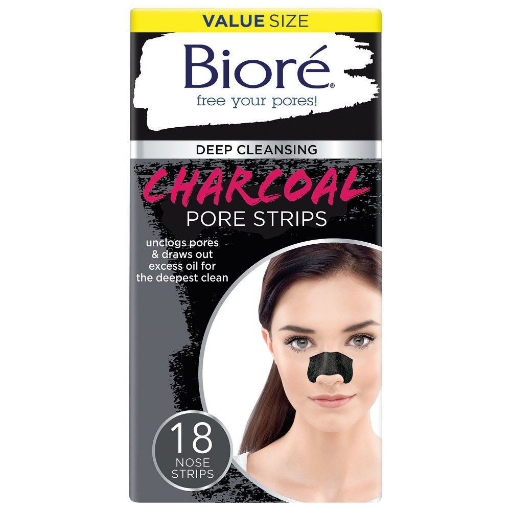 Biore Charcoal Pore Strips 18 ct | Target