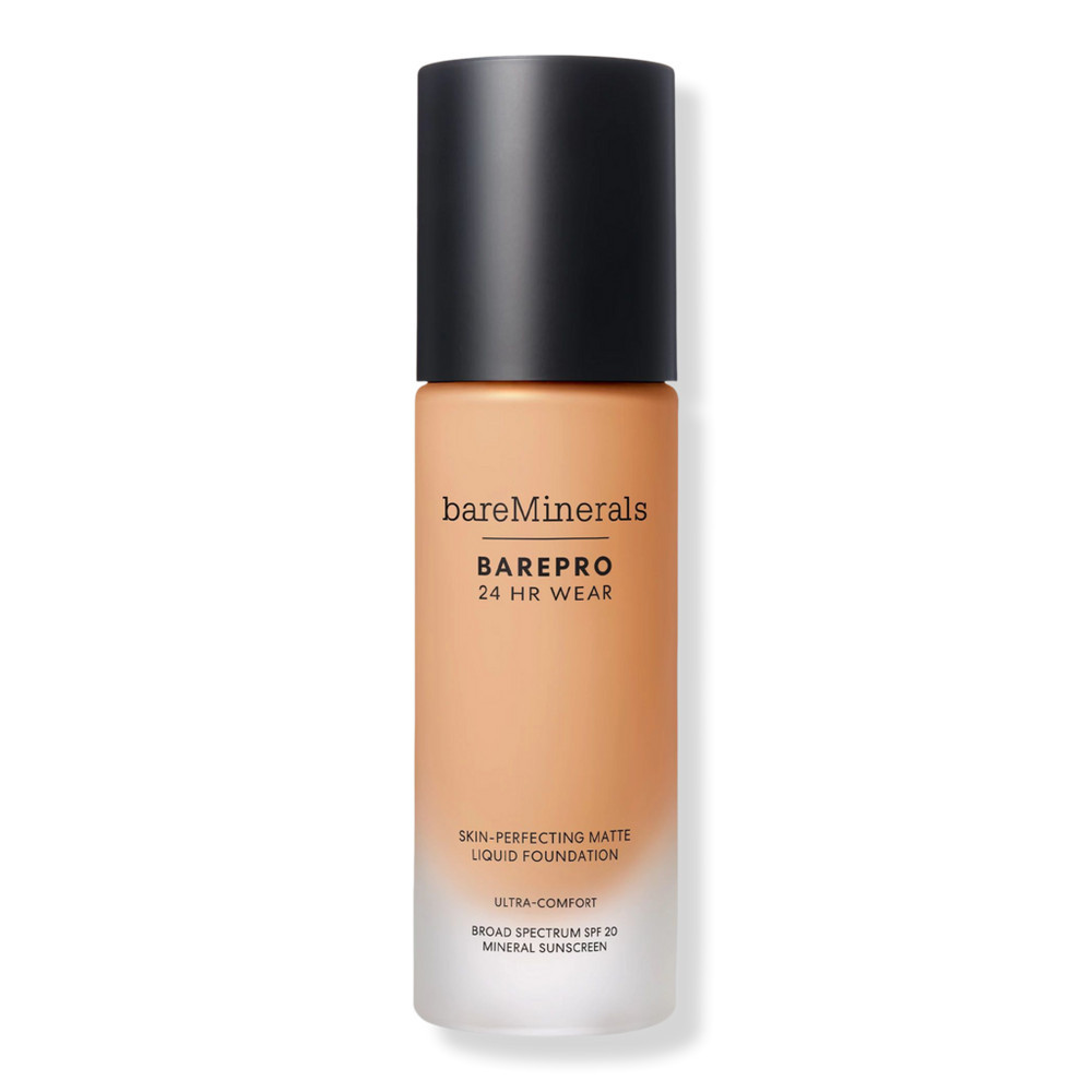 bareMinerals BAREPRO 24HR Wear Skin-Perfecting Matte Liquid Foundation Mineral SPF 20 - Medium 30 Neutral | Ulta