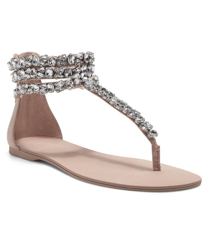 Aminah Abdul Jillil for INC Sulina Embellished Flat Sandals, Created for Macy's | Macys (US)