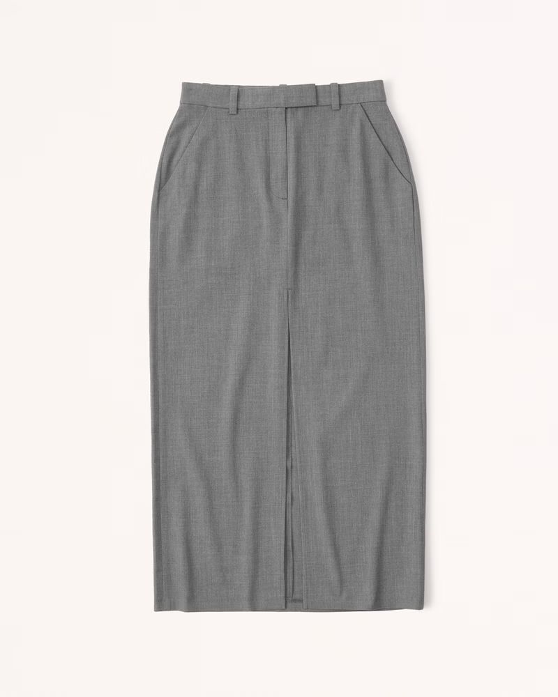 Suiting Maxi Skirt | Abercrombie & Fitch (US)