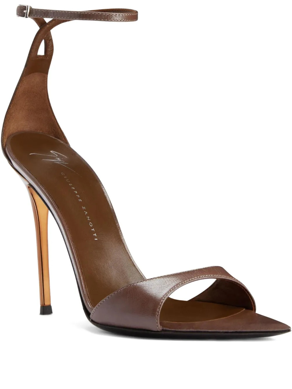 Giuseppe Zanotti Sandali Intriigo a Punta 105mm | Marrone | FARFETCH IT | Farfetch Global