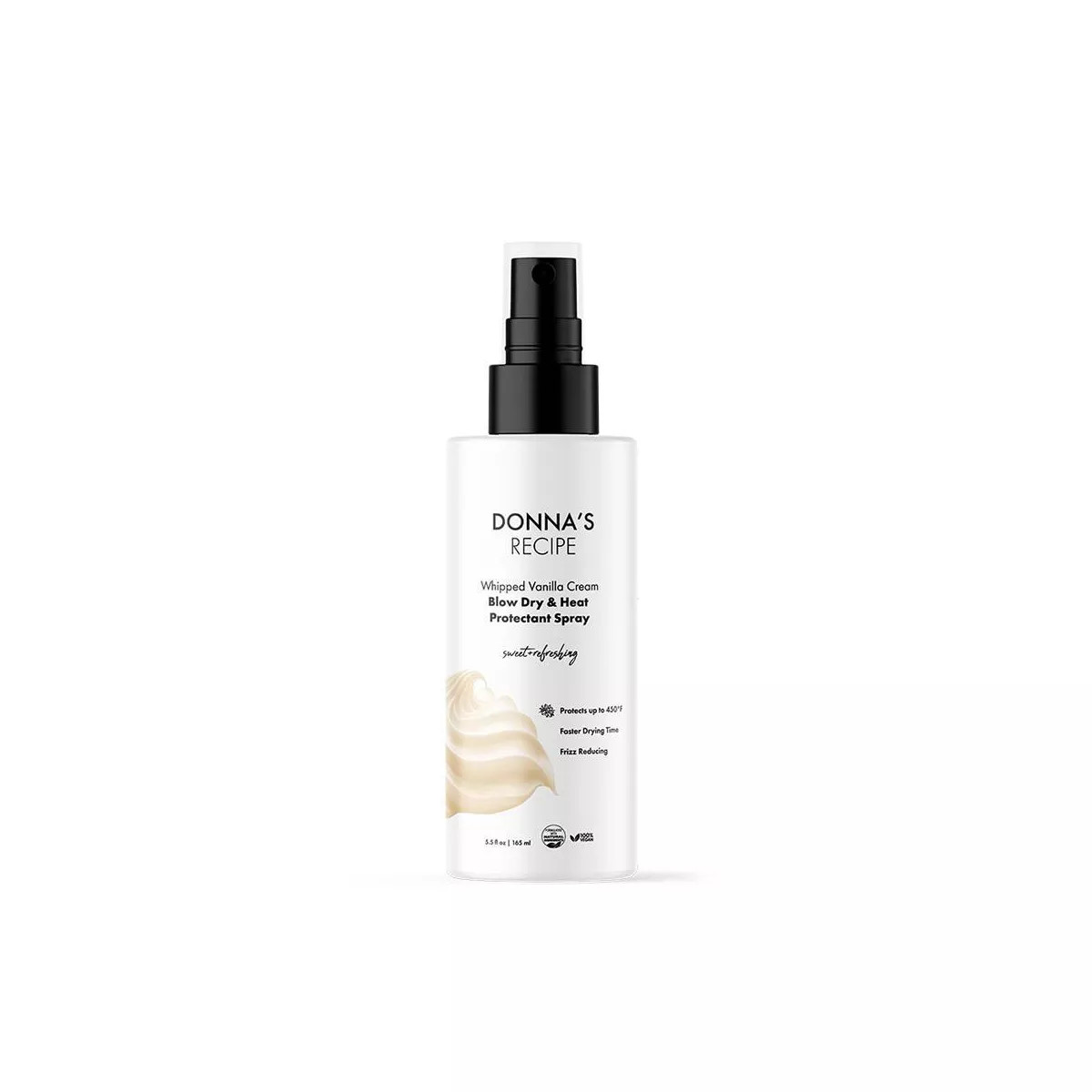 Donna's Recipe Vanilla Heat Protectant Spray - 5.5 fl oz | Target