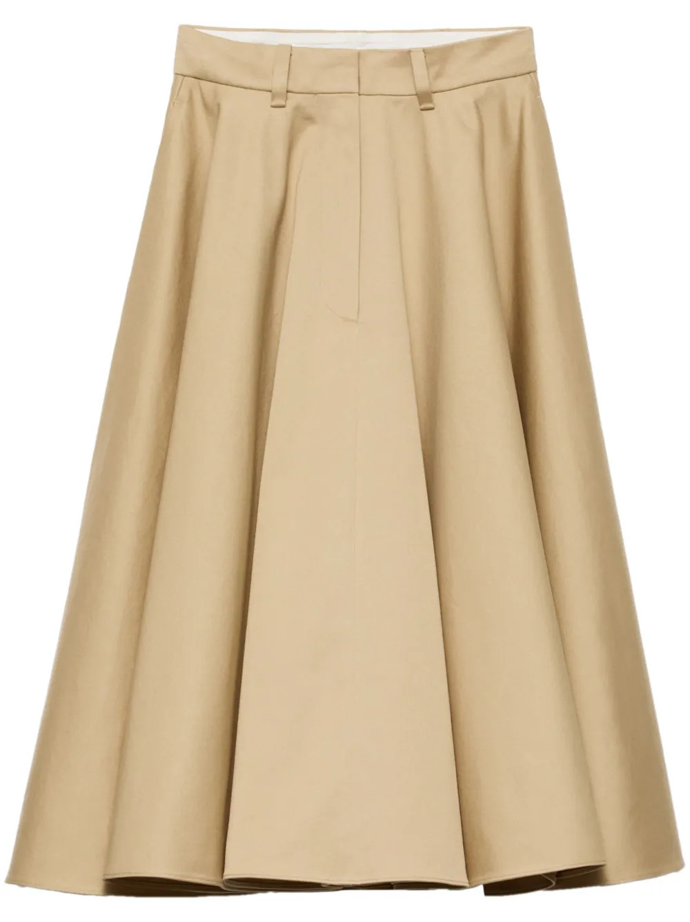 chino midi skirt | Farfetch Global