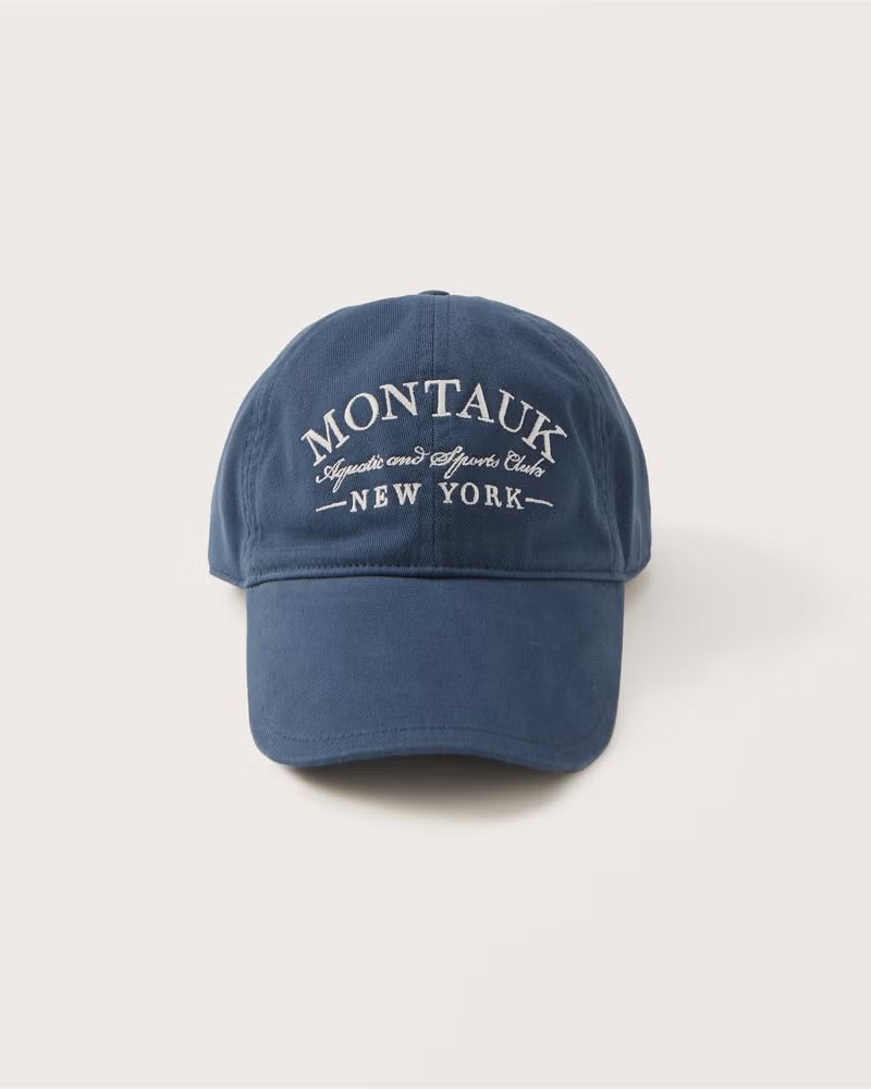 Twill Graphic Baseball Hat | Abercrombie & Fitch (US)