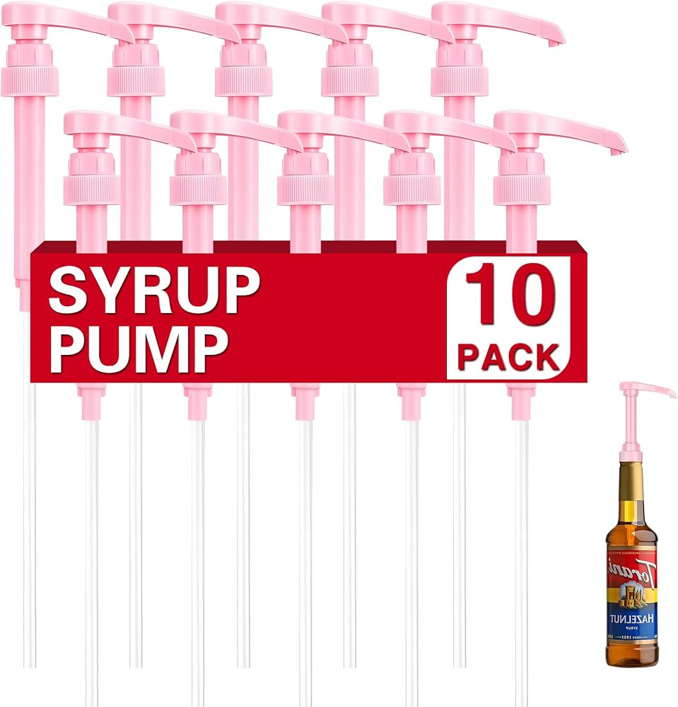 Coffee Syrup Pumps, Compatible with 25.4 Oz/750ml Bottles, Great for Home & Coffee Bar Drinking M... | Amazon (CA)